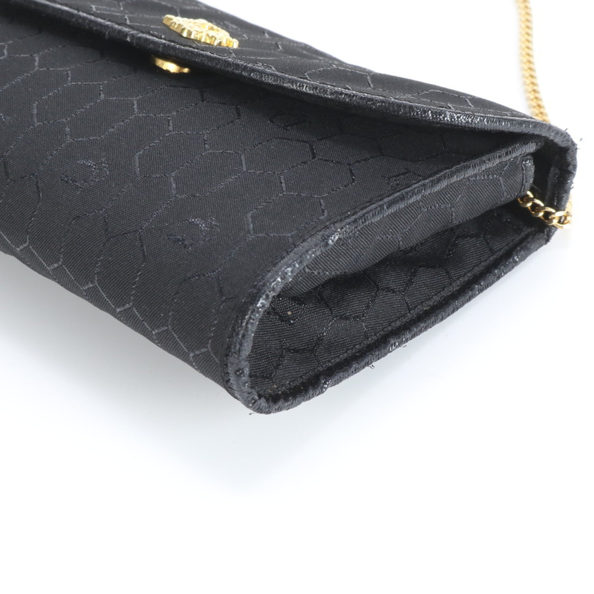 Christian Dior Black Leather Nylon Shoulder Bag (Pre-Owned)