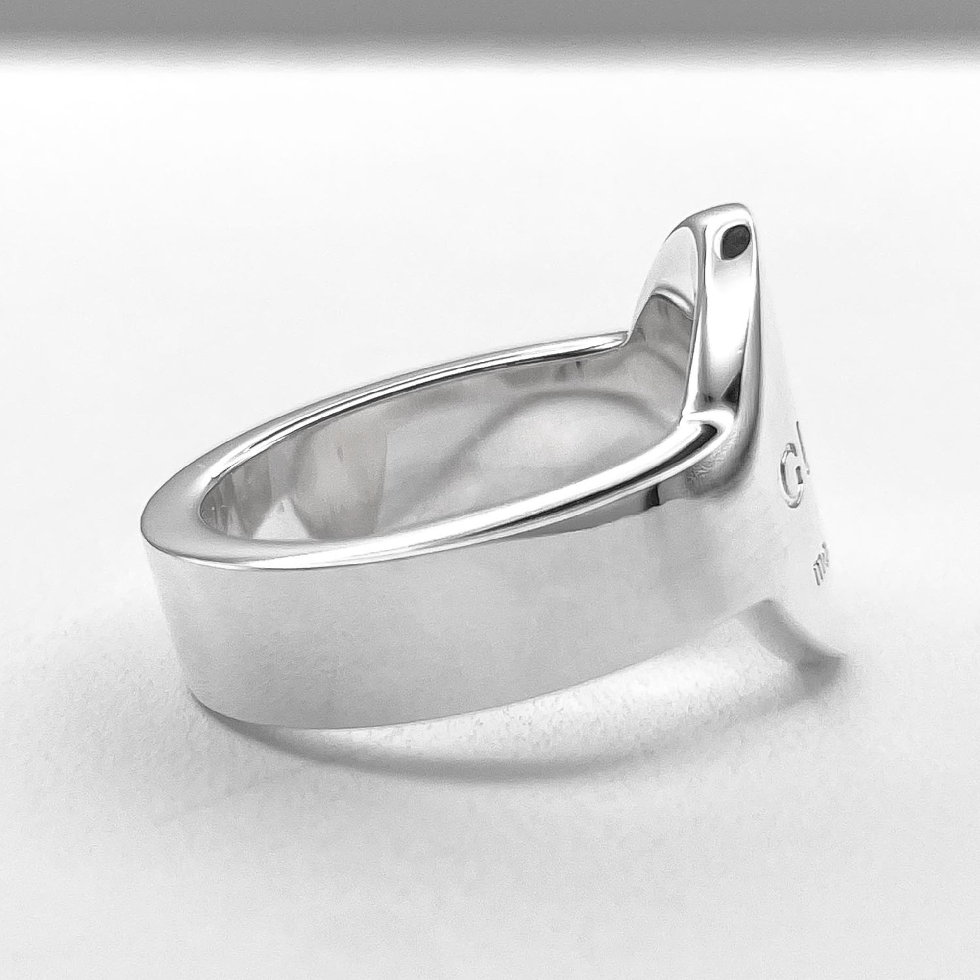 Gucci Silver Silver 925 Band Ring (Pre-Owned)