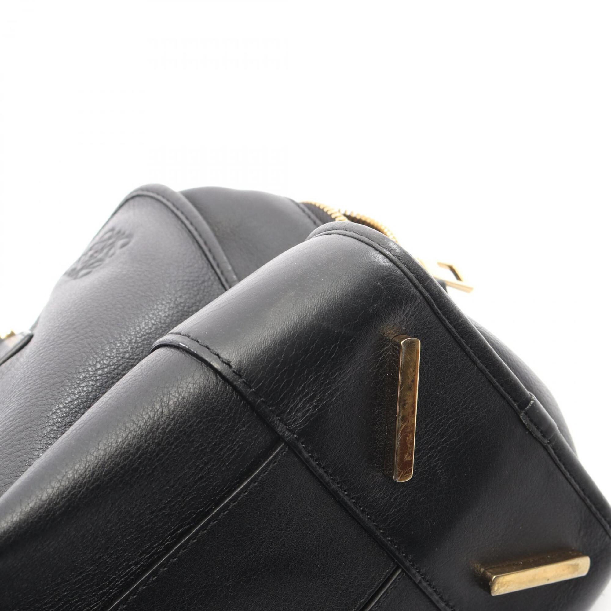 Loewe Black Leather Handbag (Pre-Owned)