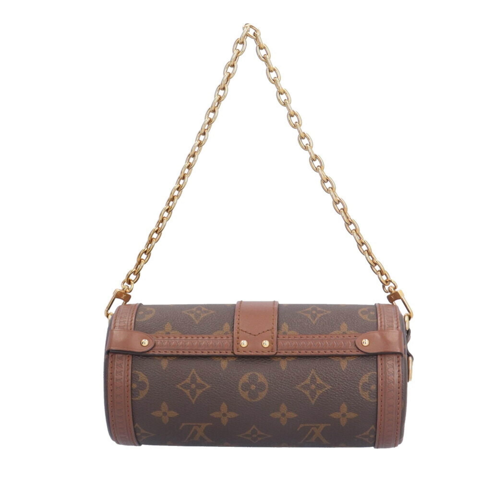 Louis Vuitton Brown Monogram Canvas Shoulder Bag (Pre-Owned)