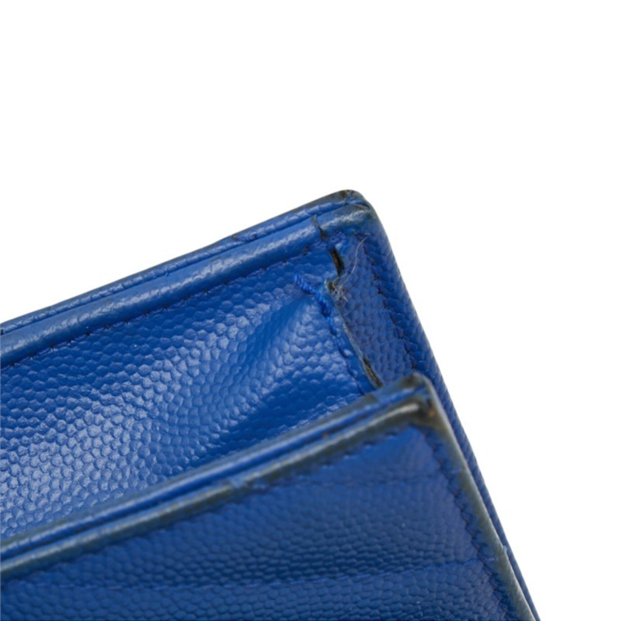 Saint Laurent Blue Leather Shoulder Bag (Pre-Owned)