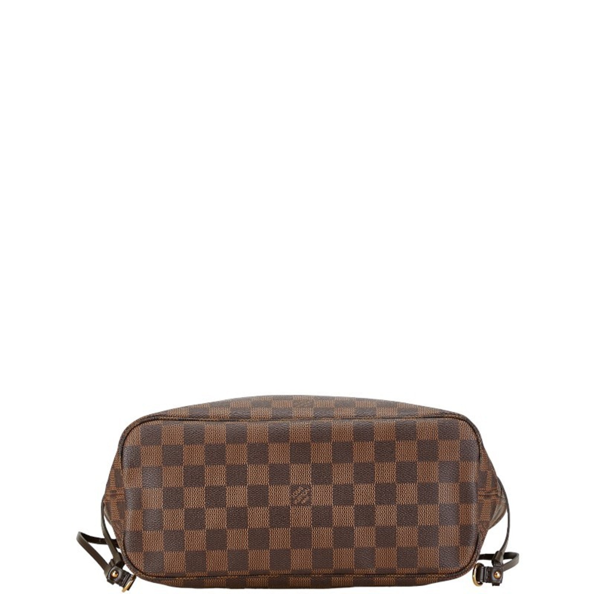 Louis Vuitton Brown Pvc Leather Handbag Pochette Pouch Tote Bag (Pre-Owned)