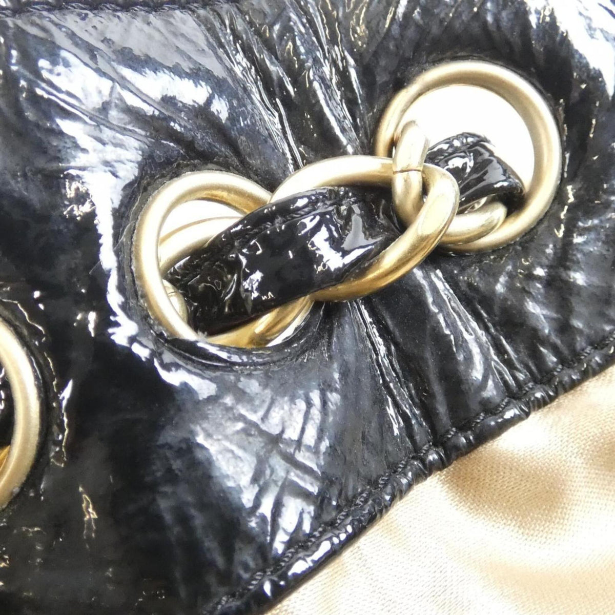 Chanel Black Pvc Shoulder Bag (Pre-Owned)