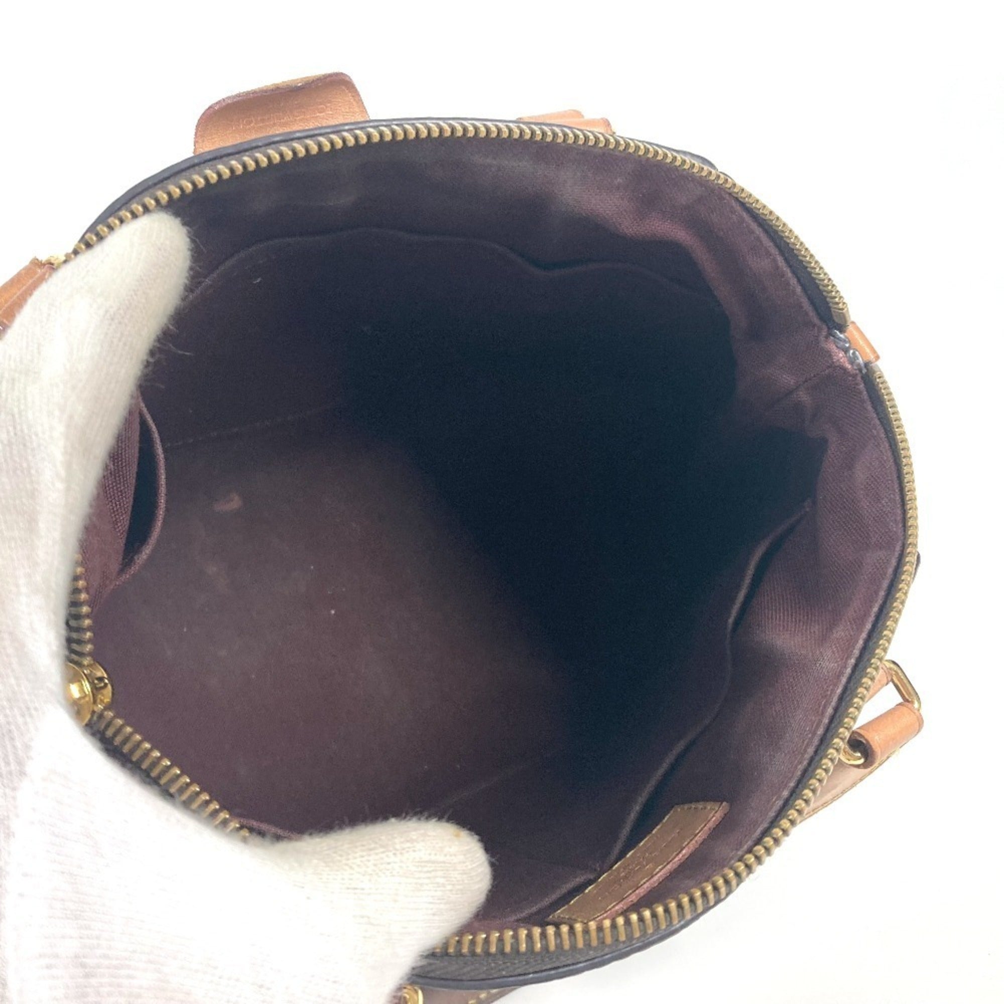 Louis Vuitton Brown Monogram Monogram Handbag Tote Bag (Pre-Owned)