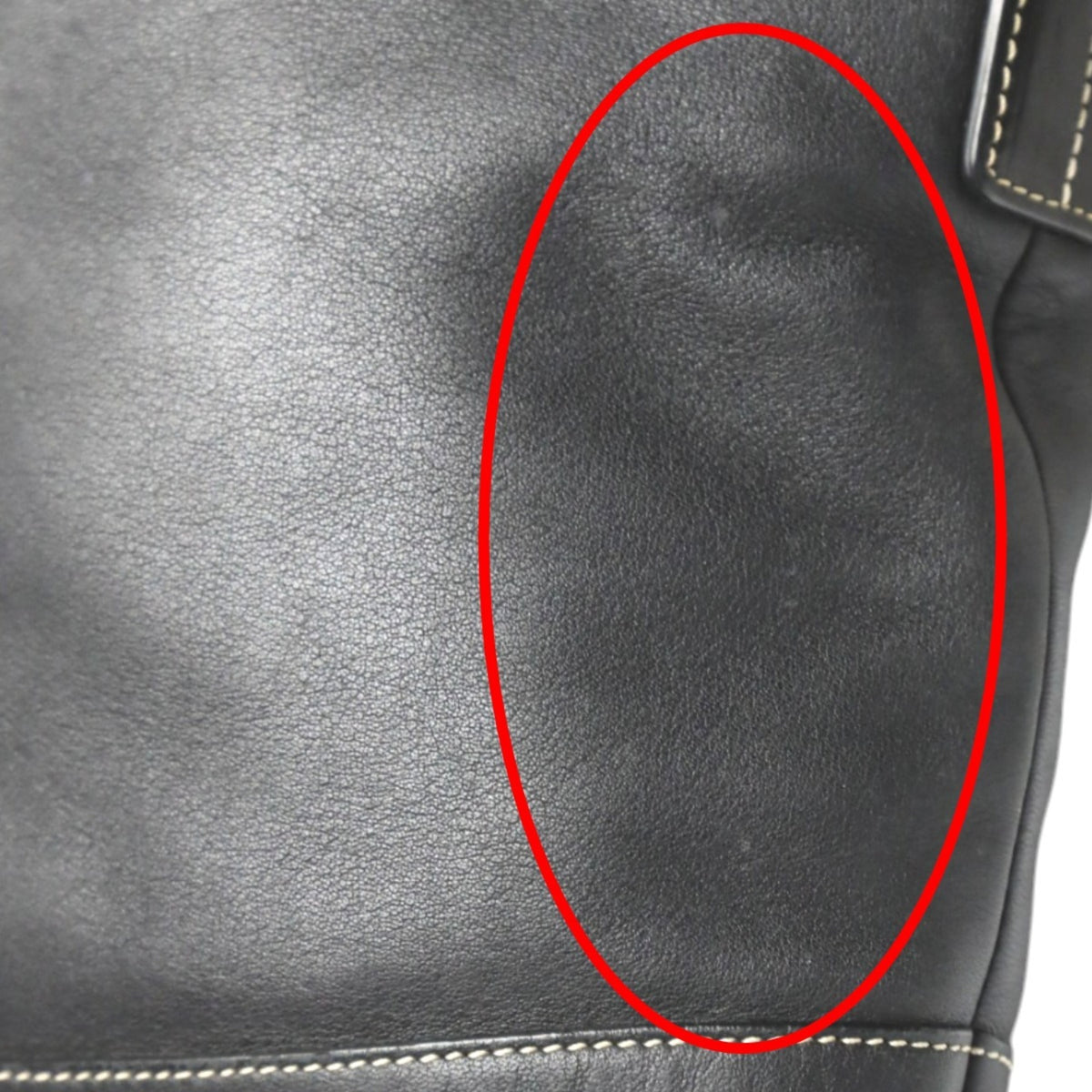 Coach Black Leather Shoulder Bag (Pre-Owned)