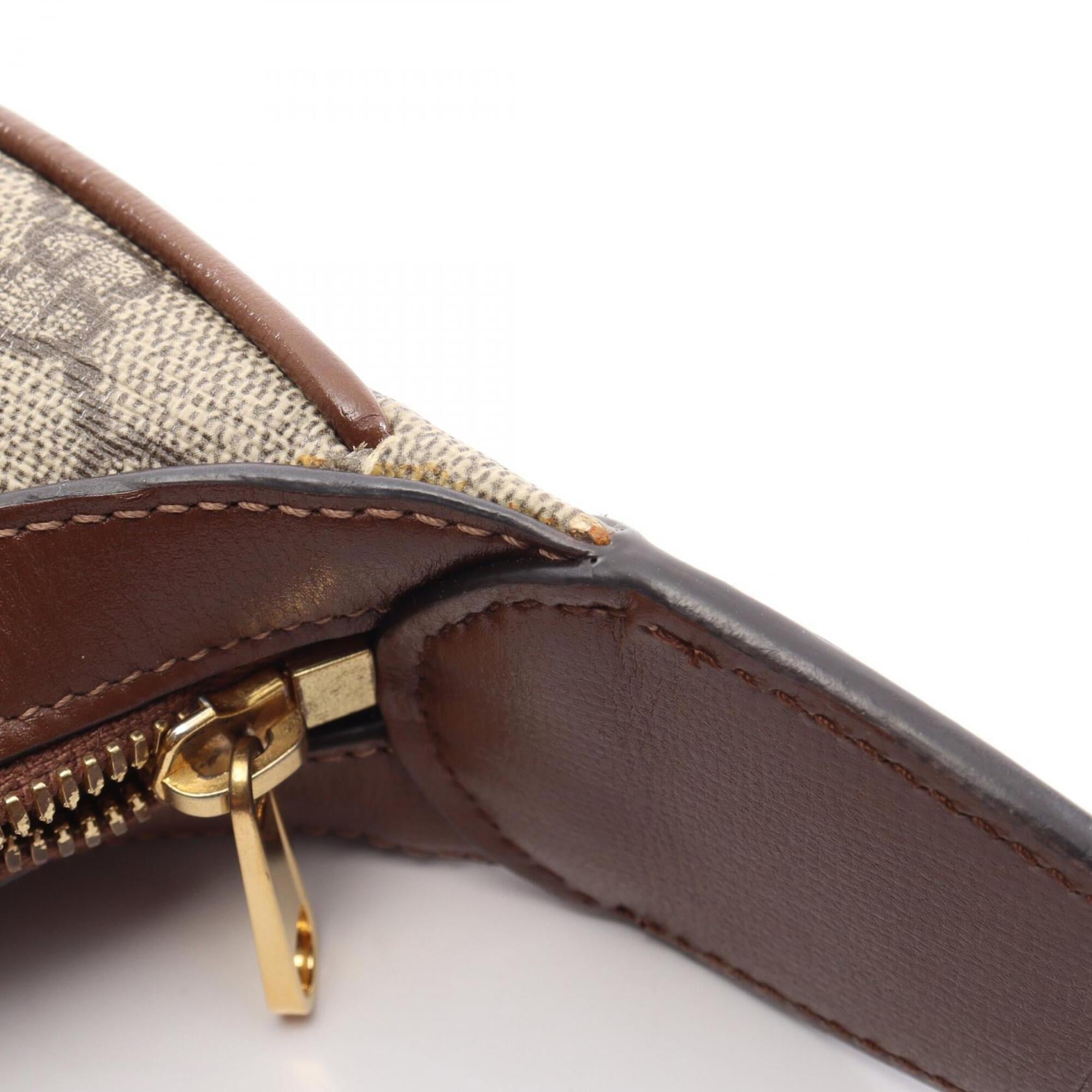 Gucci Beige Brown Gg Supreme Leather Handbag (Pre-Owned)