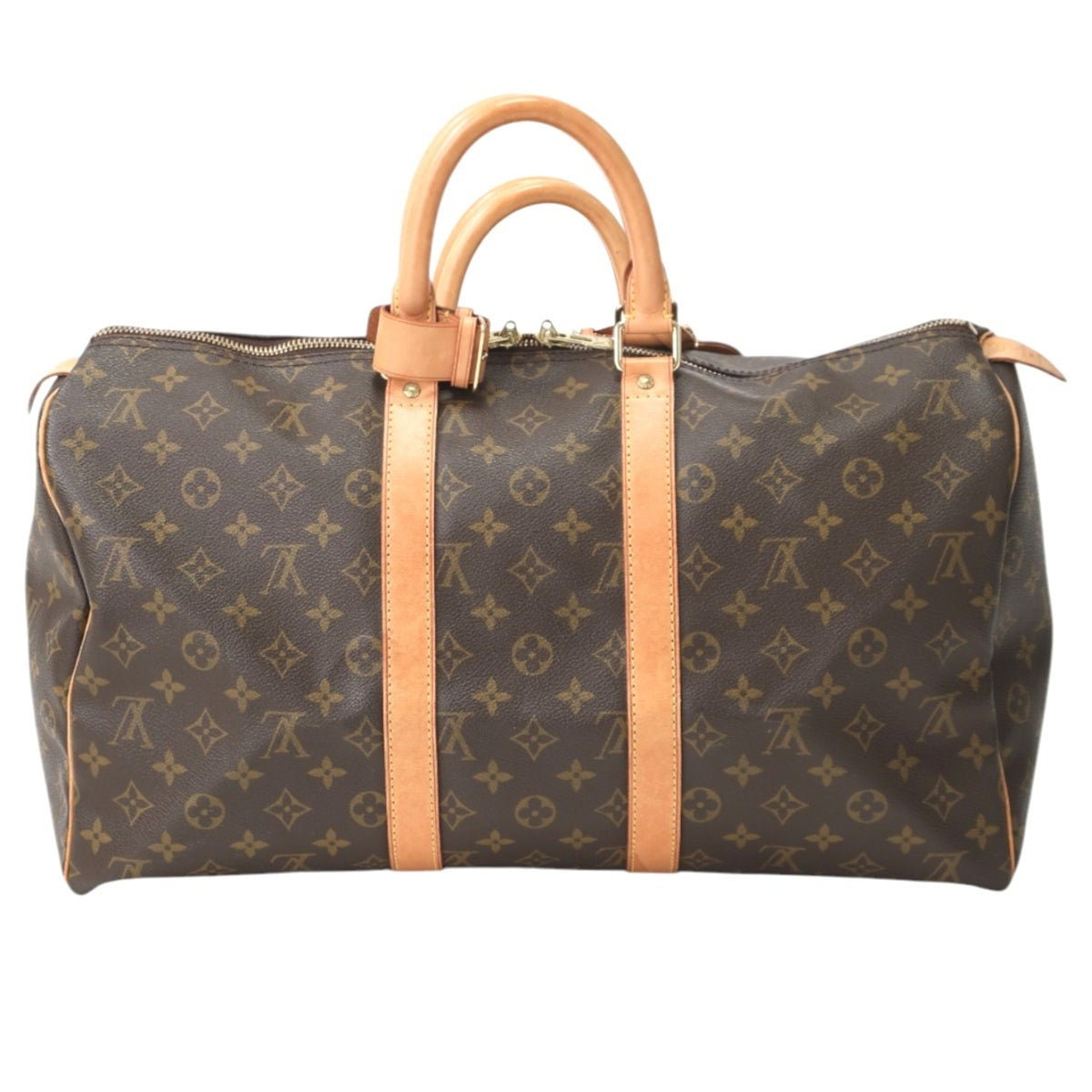 Louis Vuitton Brown Monogram Boston Bag (Pre-Owned)
