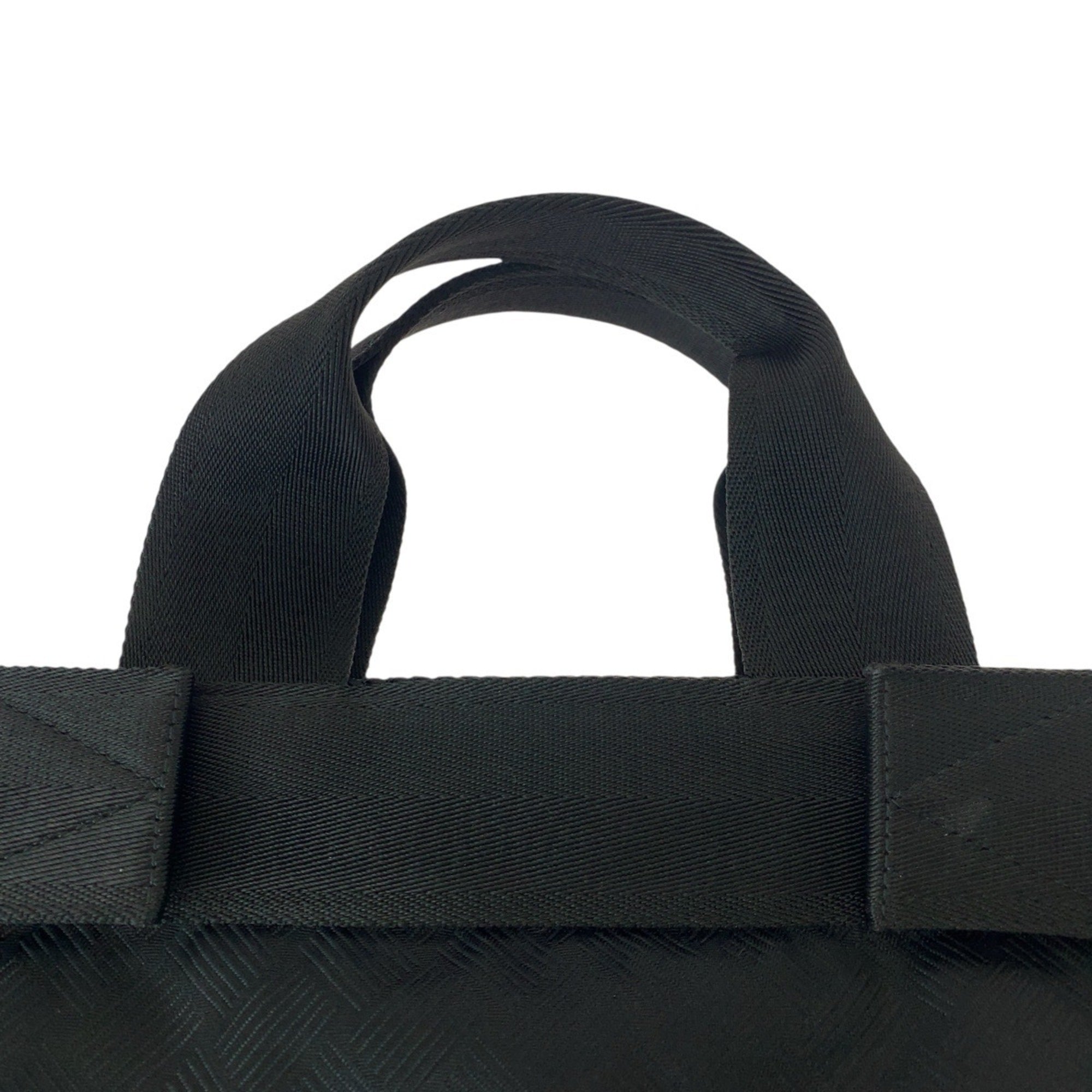 Bottega Veneta Black Nylon Tote Bag (Pre-Owned)