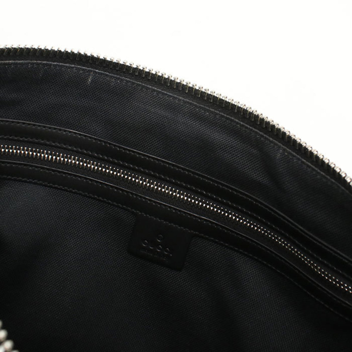 Gucci Black Pvc Leather Shoulder Bag (Pre-Owned)