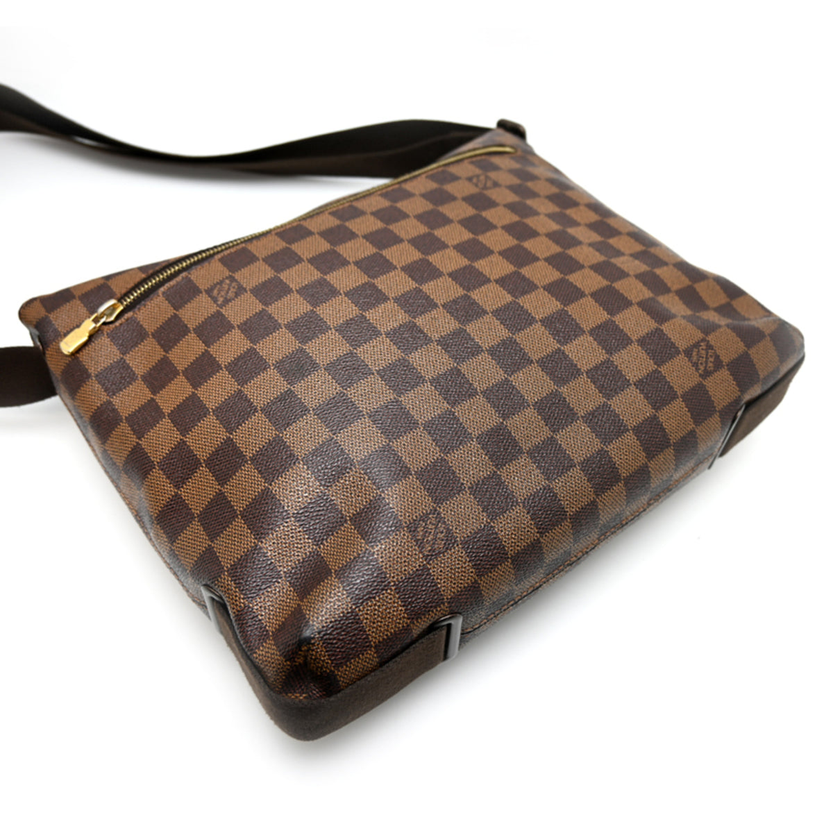 Louis Vuitton Brown Damier Canvas Shoulder Bag (Pre-Owned)