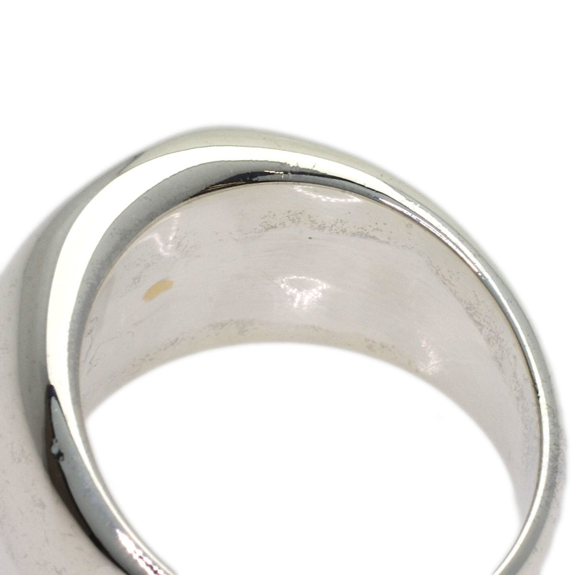 Hermes Yellow Gold (18K) Silver Band Ring (Pre-Owned)