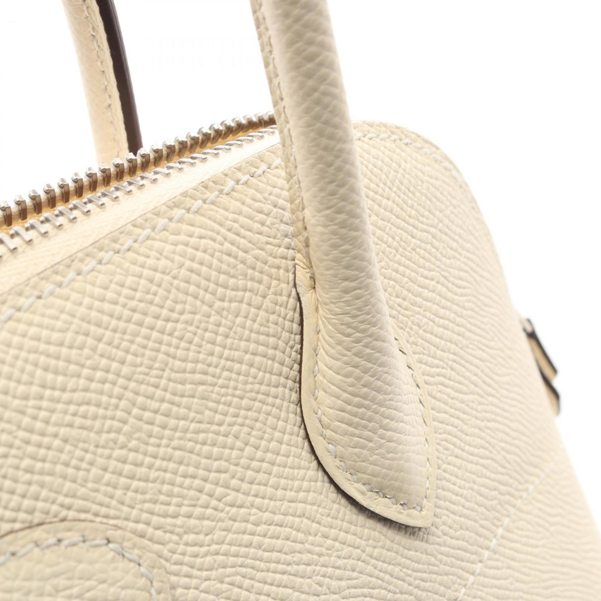 Hermes Ivory Epsom Leather Handbag (Pre-Owned)