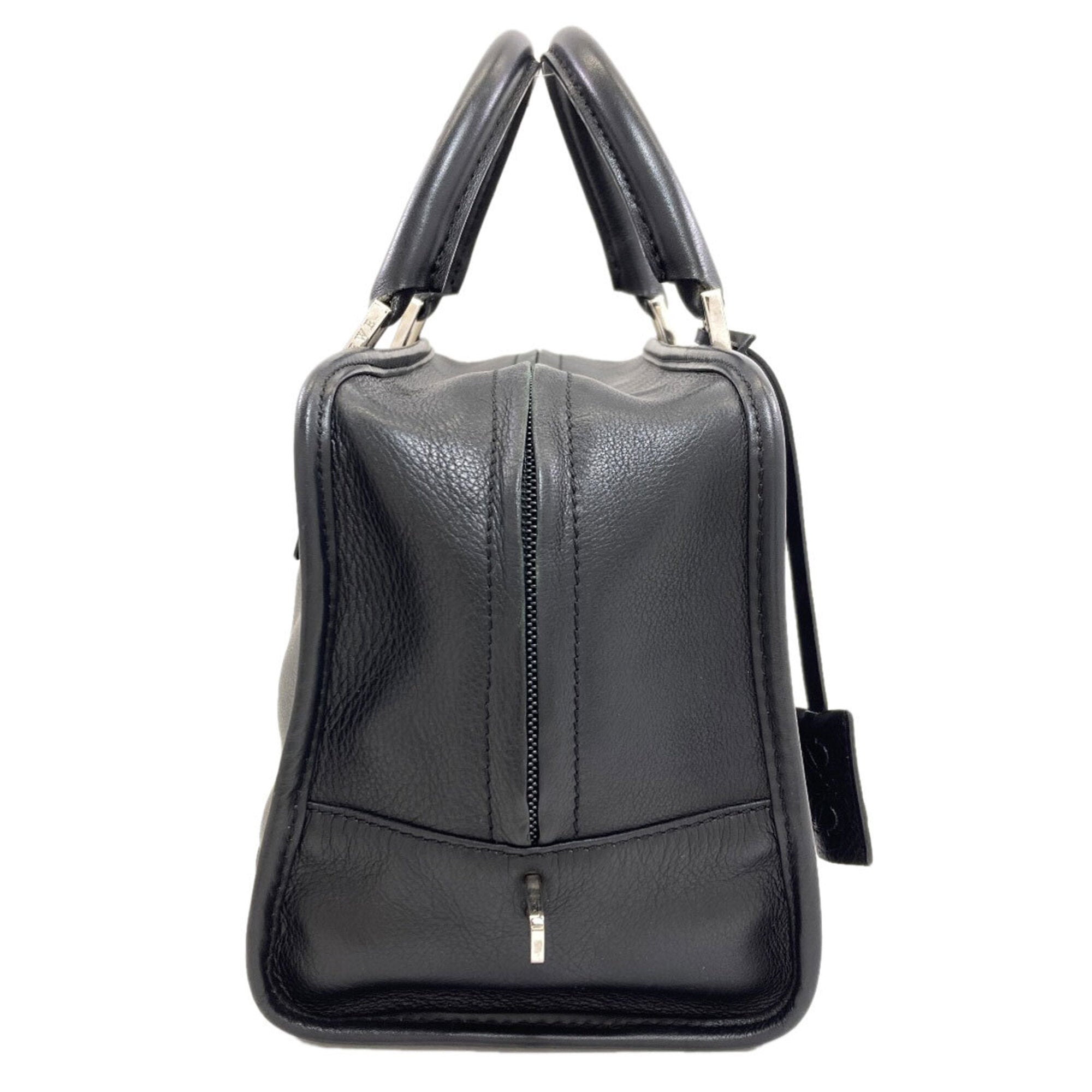 Loewe Amazona Black Leather Handbag (Pre-Owned)