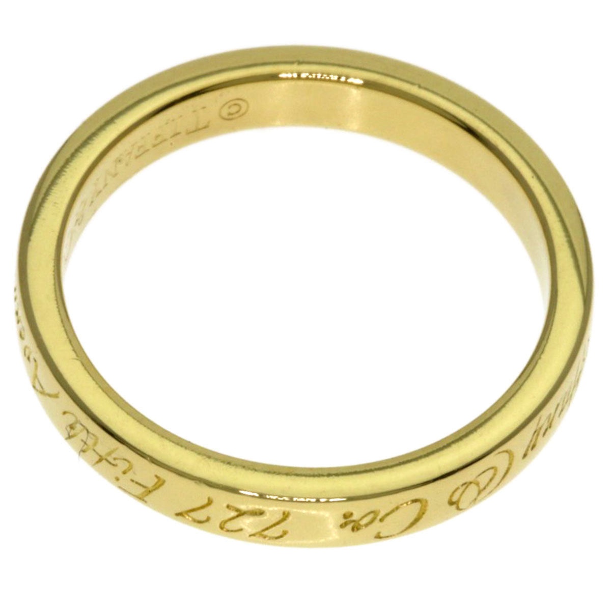 Tiffany Yellow Gold (18K) Band Ring (Pre-Owned)