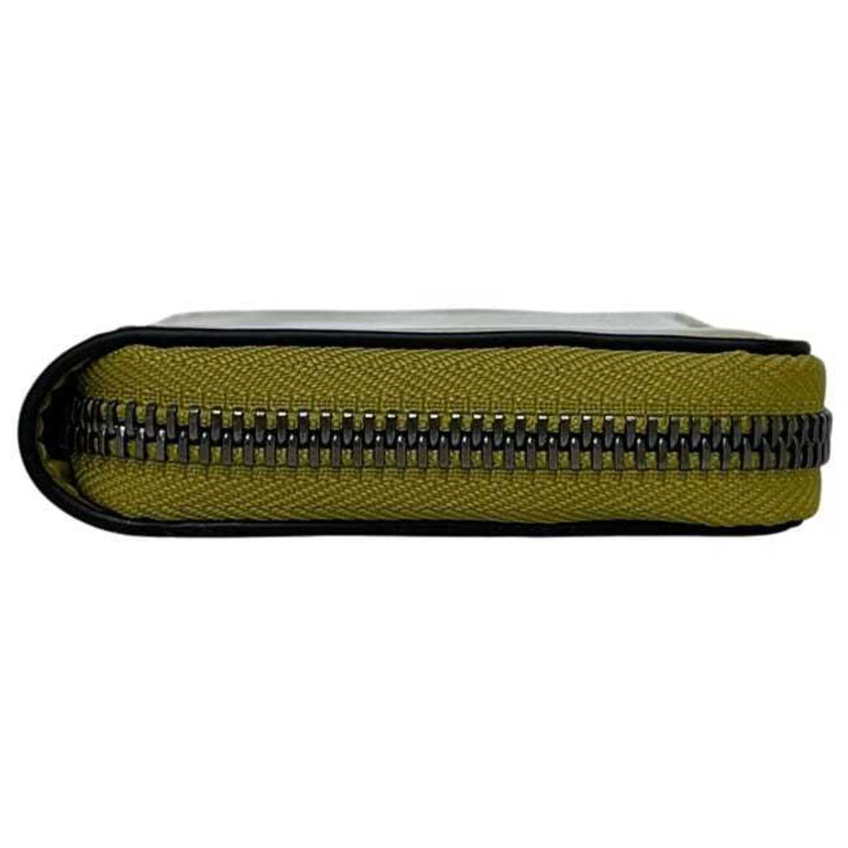 Gucci Green Khaki Leather Coin Purse/Coin Case (Pre-Owned)