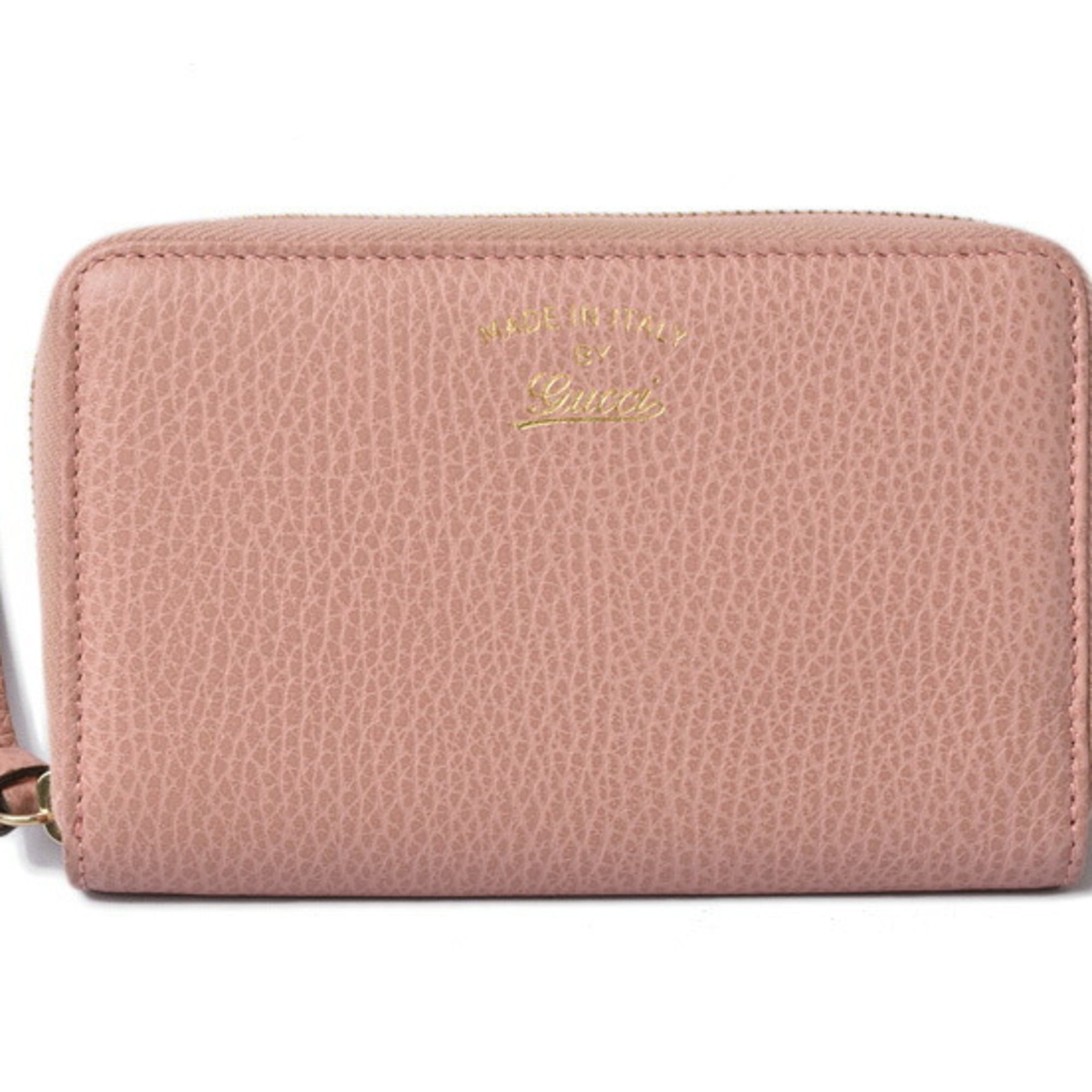 Gucci Light Pink Leather Wallet (Bi-Fold) (Pre-Owned)