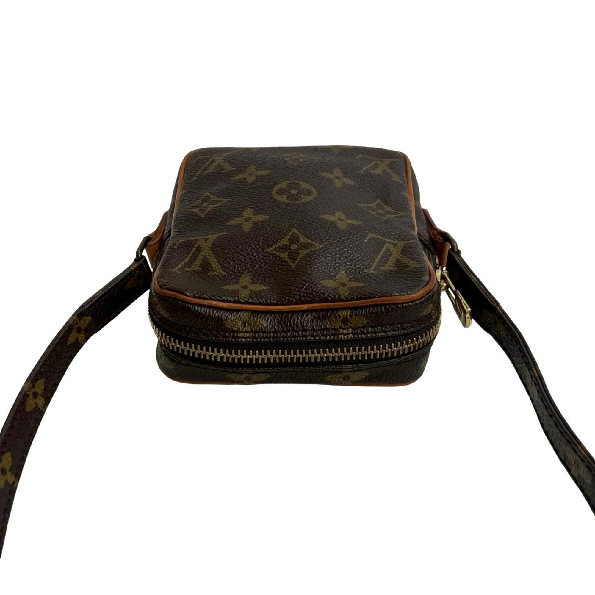 Louis Vuitton Brown Leather Pvc Pochette Shoulder Bag (Pre-Owned)