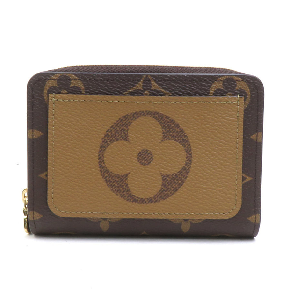 Louis Vuitton Brown Monogram Reverse Monogram Reverse Wallet (Bi-Fold) (Pre-Owned)