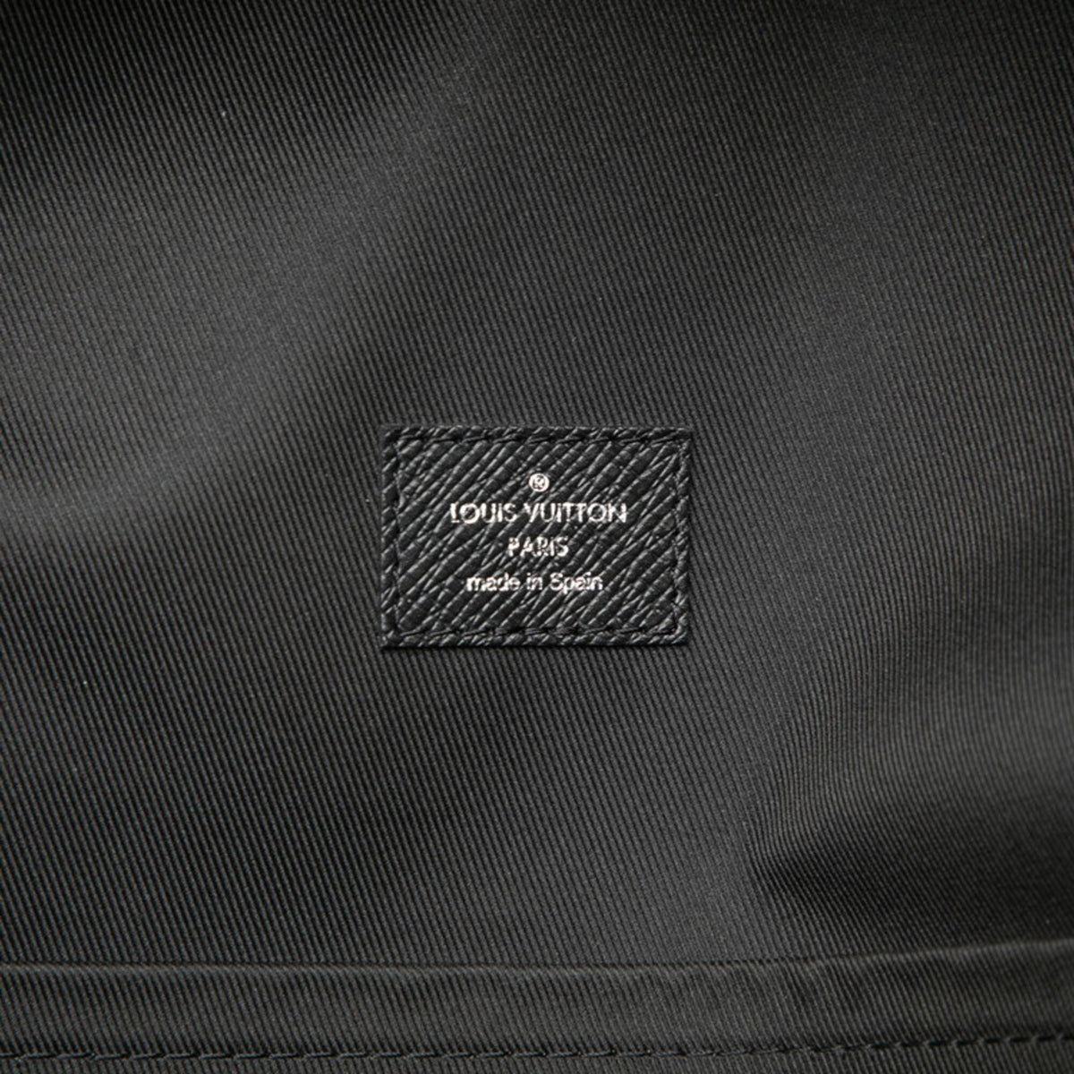 Louis Vuitton Black Pvc Leather Backpack (Pre-Owned)