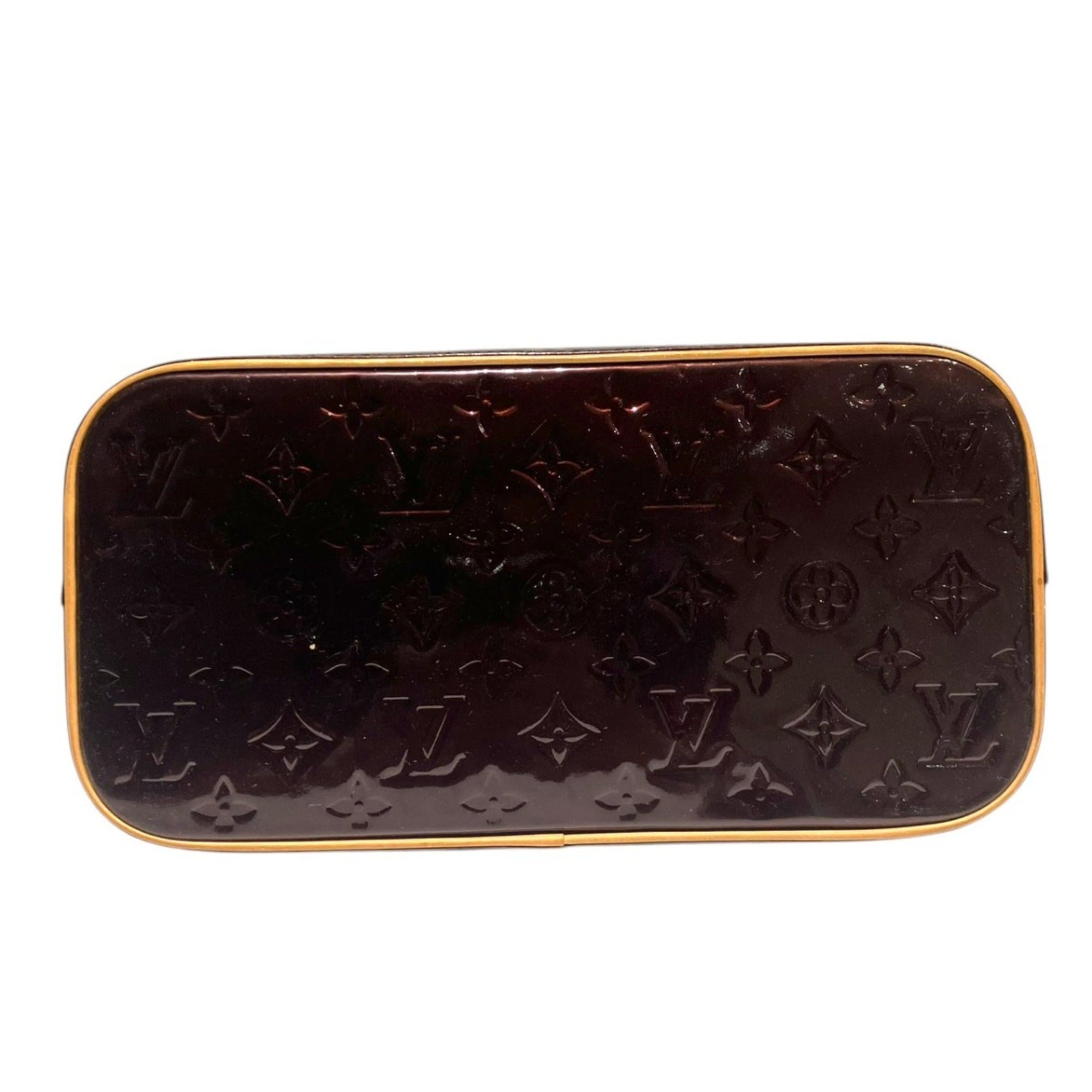 Louis Vuitton Monogram Vernis Amarante Patent Leather Handbag (Pre-Owned)