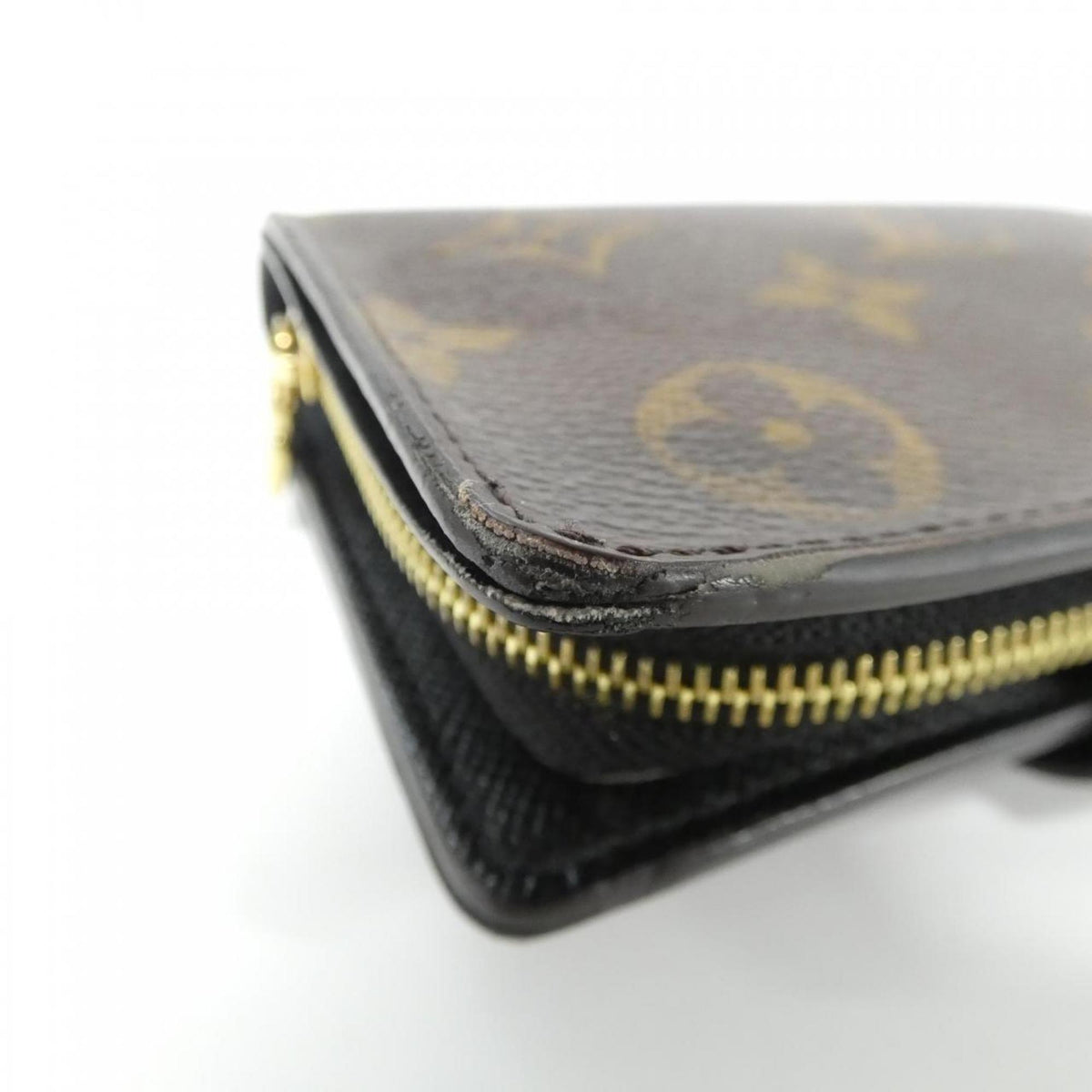 Louis Vuitton Brown Coated Canvas Wallet (Bi-Fold) (Pre-Owned)