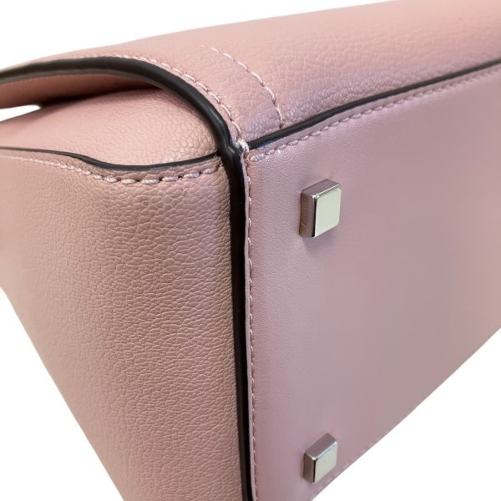 Michael Kors Smoke Pink Leather Handbag Shoulder Bag (Pre-Owned)
