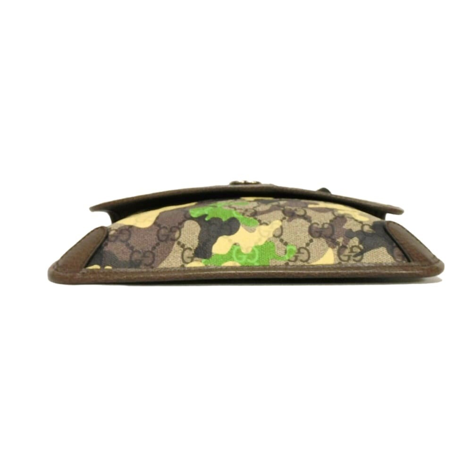 Gucci Beige Camouflage Gg Supreme Sling Bag (Pre-Owned)
