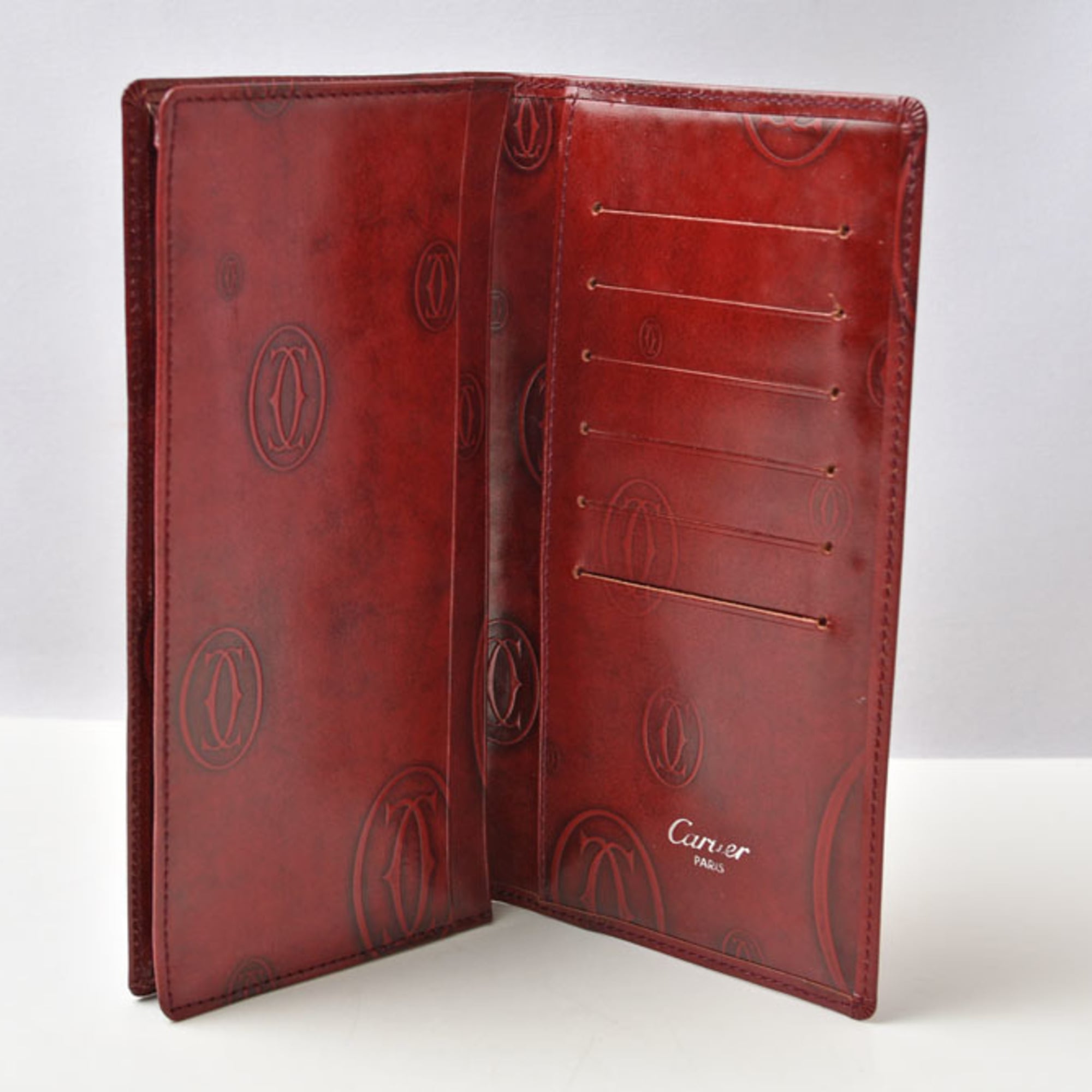 Cartier Bordeaux Patent Leather (Pre-Owned)