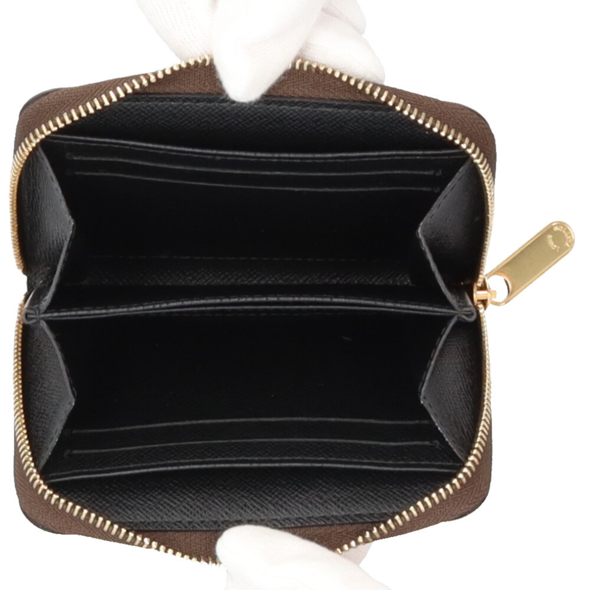 Louis Vuitton Brown Monogram Coin Purse/Coin Case (Pre-Owned)