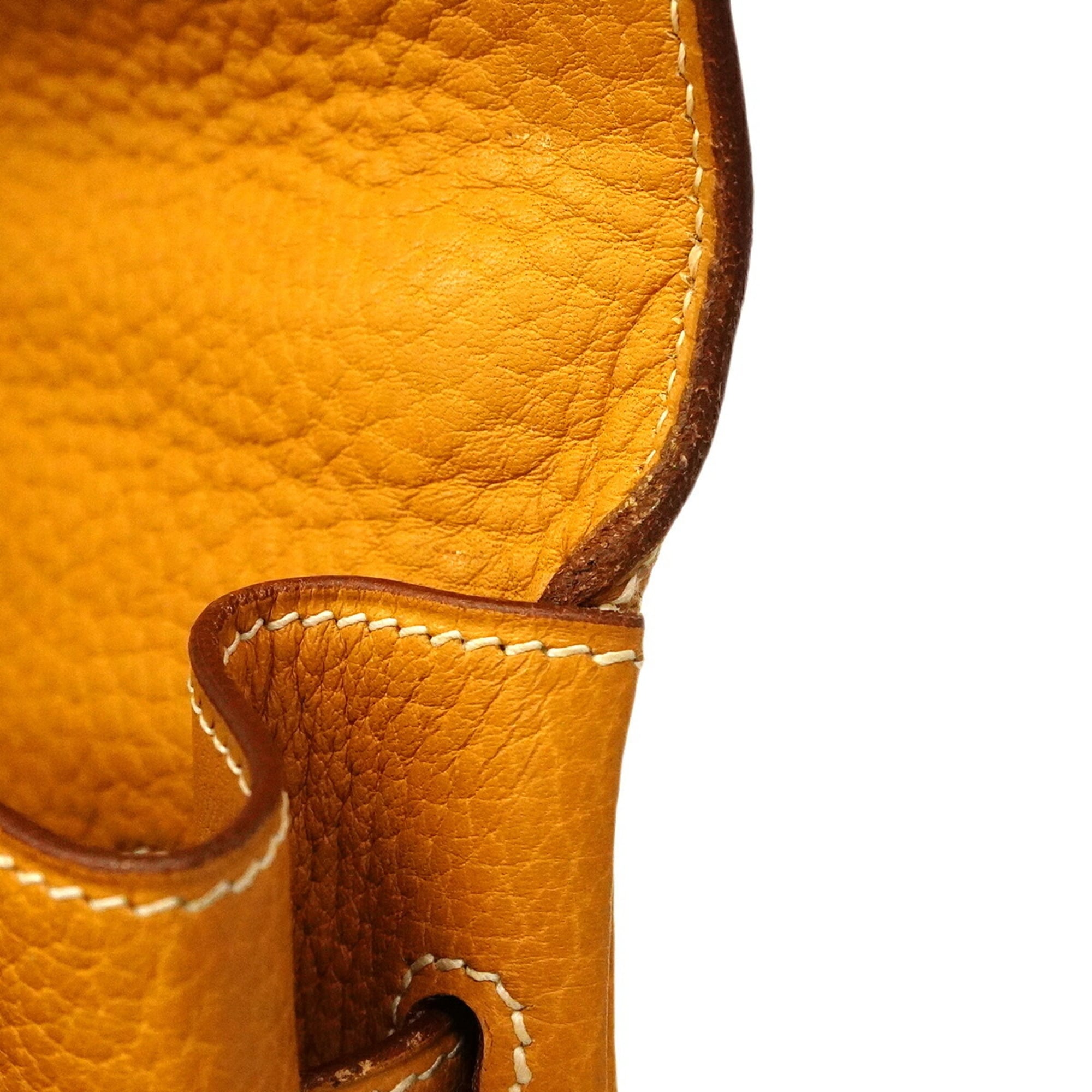 Hermes Natural Ardennes Leather Handbag (Pre-Owned)