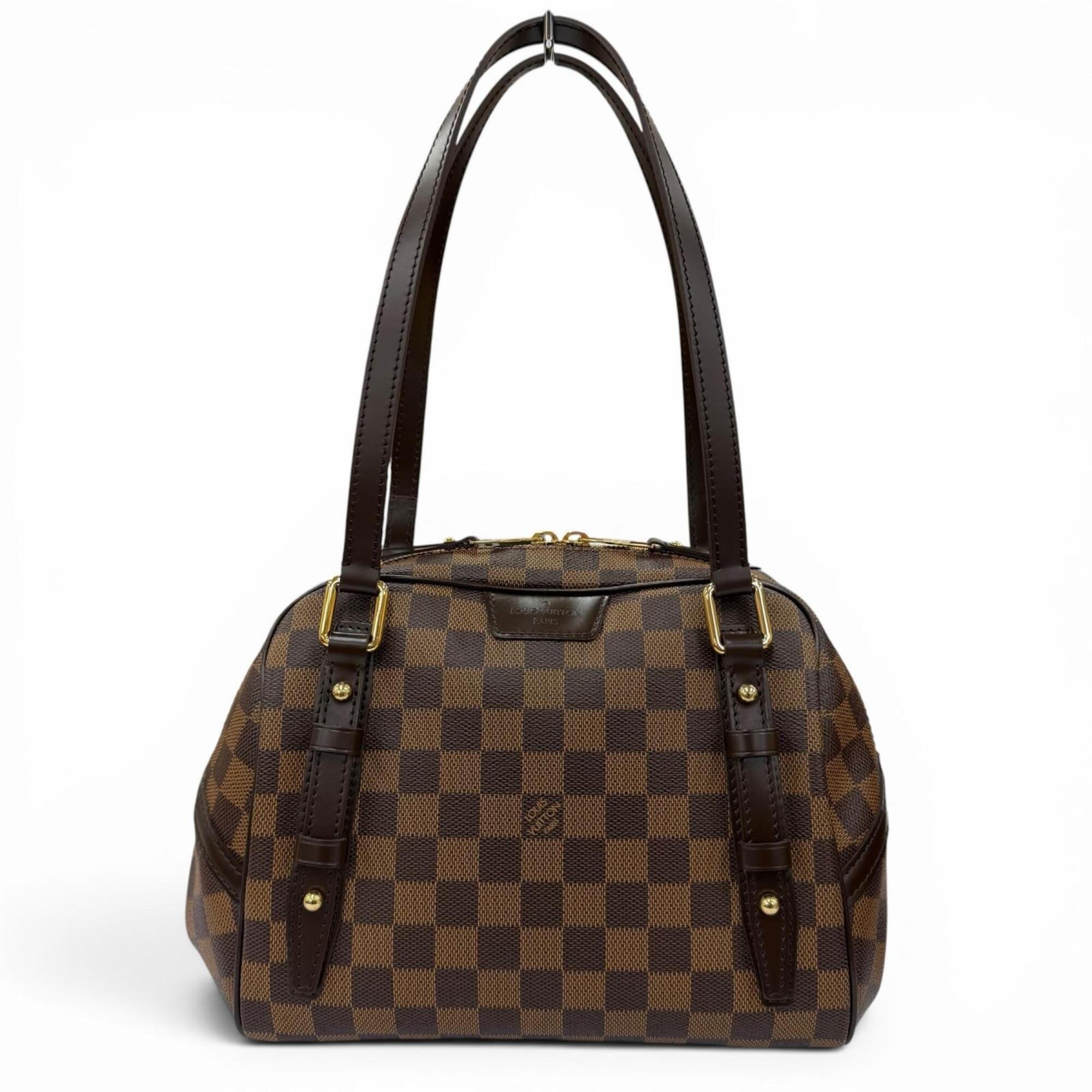 Louis Vuitton Brown Damier Canvas Handbag (Pre-Owned)