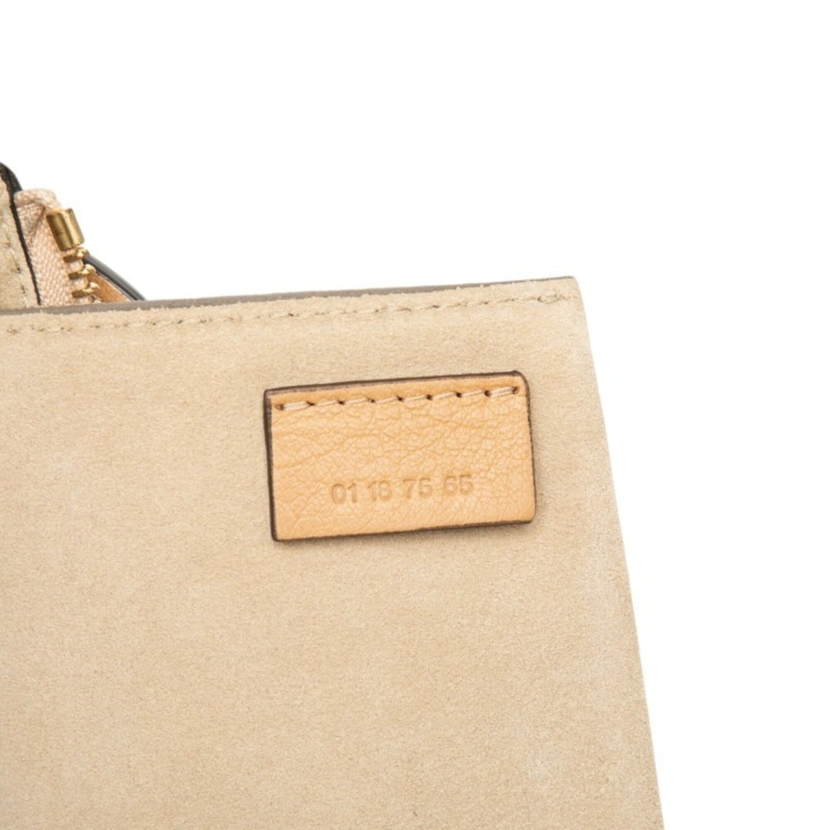 Chloé Beige Brown Suede Leather Handbag Shoulder Bag (Pre-Owned)