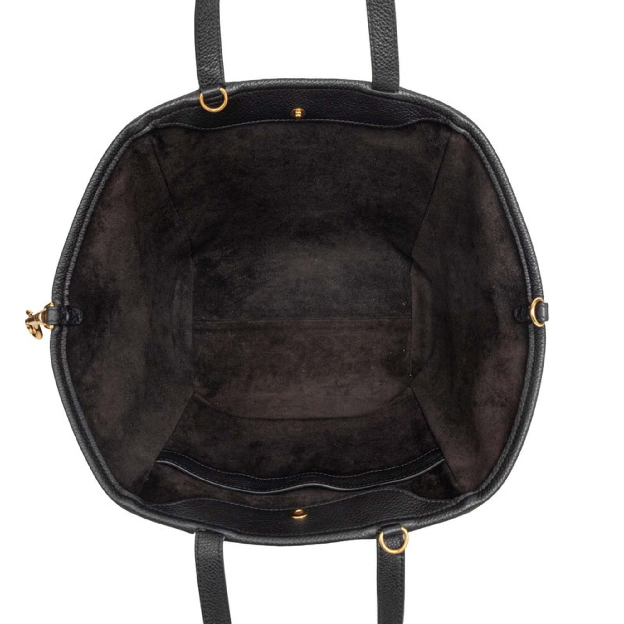 Celine Black Leather Handbag Shoulder Bag (Pre-Owned)