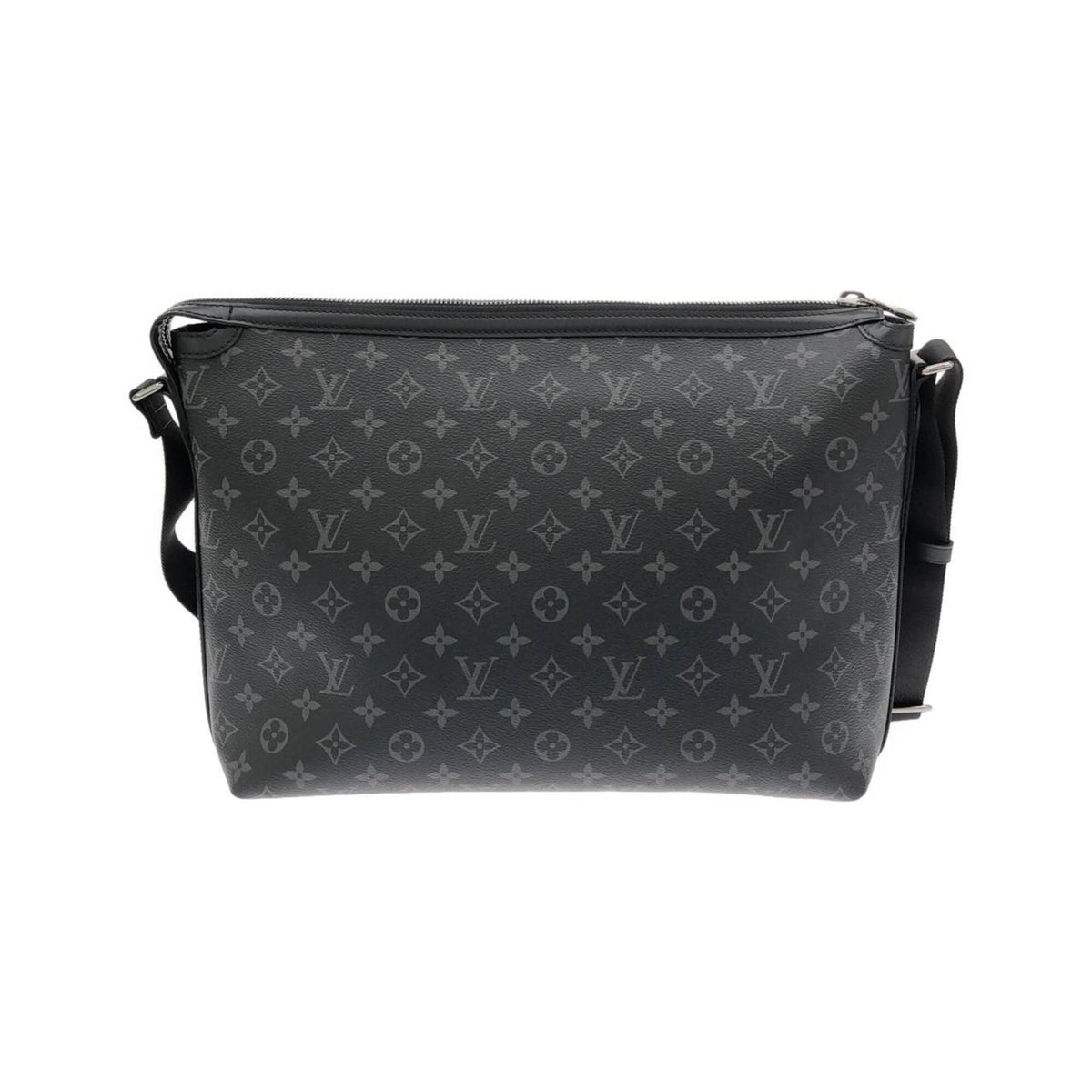 Louis Vuitton Black Coated Canvas Shoulder Bag (Pre-Owned)