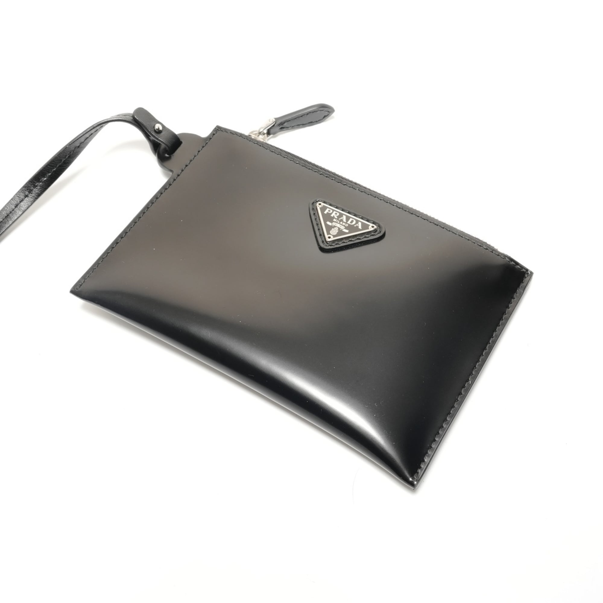 Prada Black Spangles Handbag Pouch (Pre-Owned)