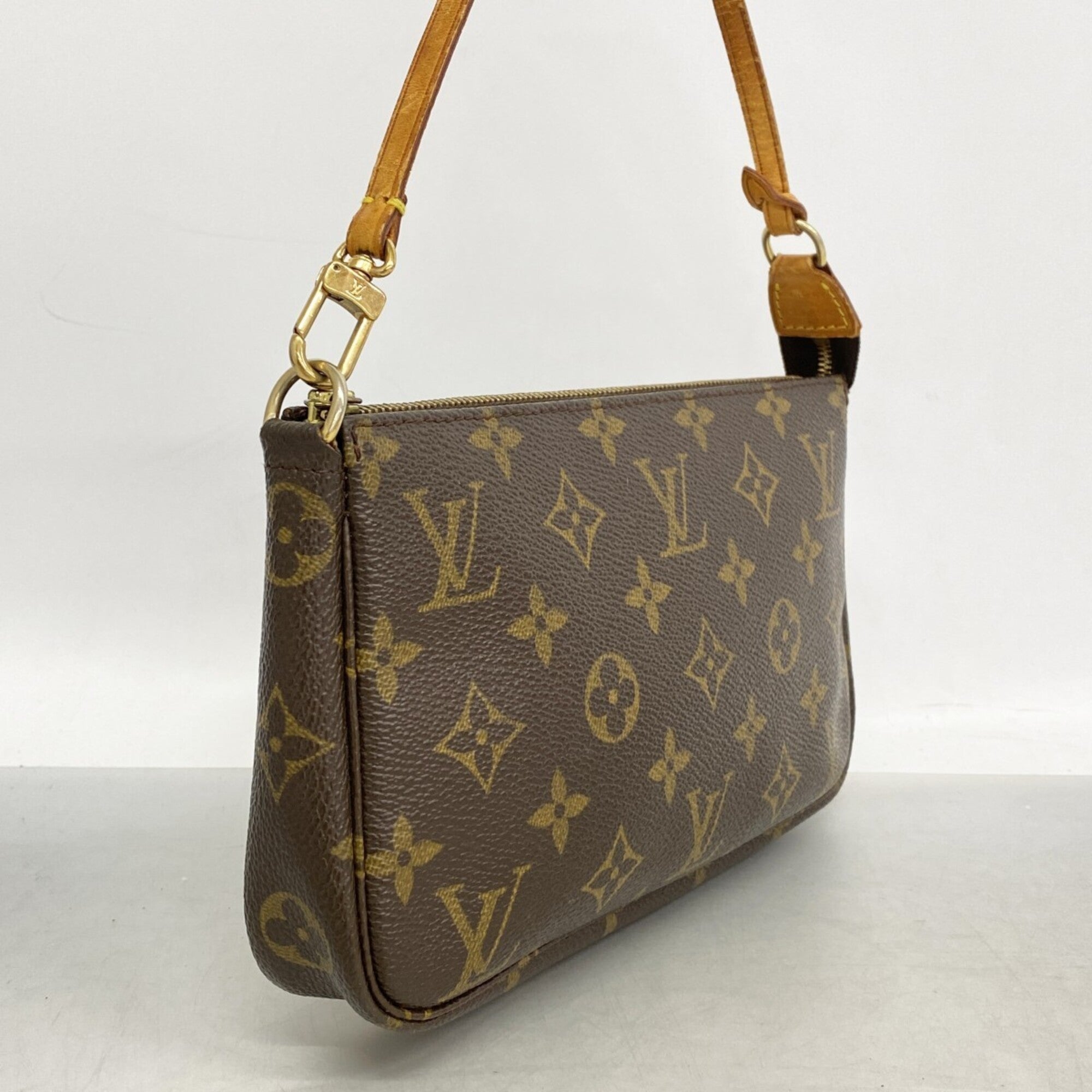 Louis Vuitton Brown Pouch (Pre-Owned)