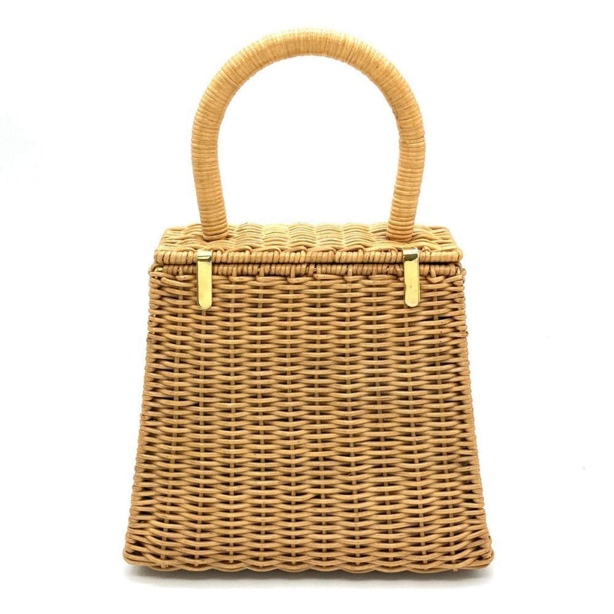 Salvatore Ferragamo Beige Wisteria Vine Handbag (Pre-Owned)