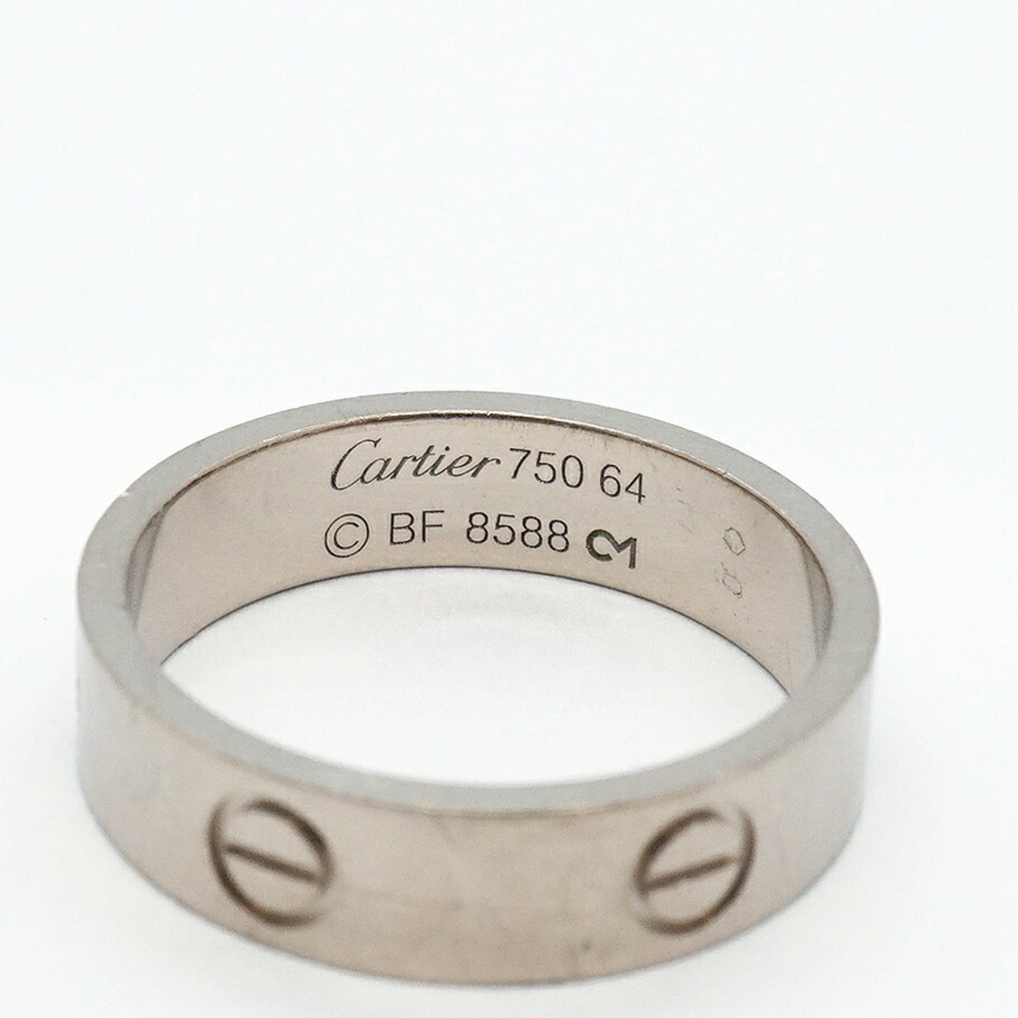 Cartier White Gold (18K) Band Ring (Pre-Owned)