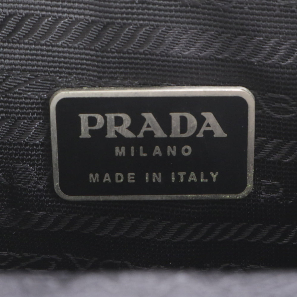 Prada Black Leather Nylon Backpack (Pre-Owned)