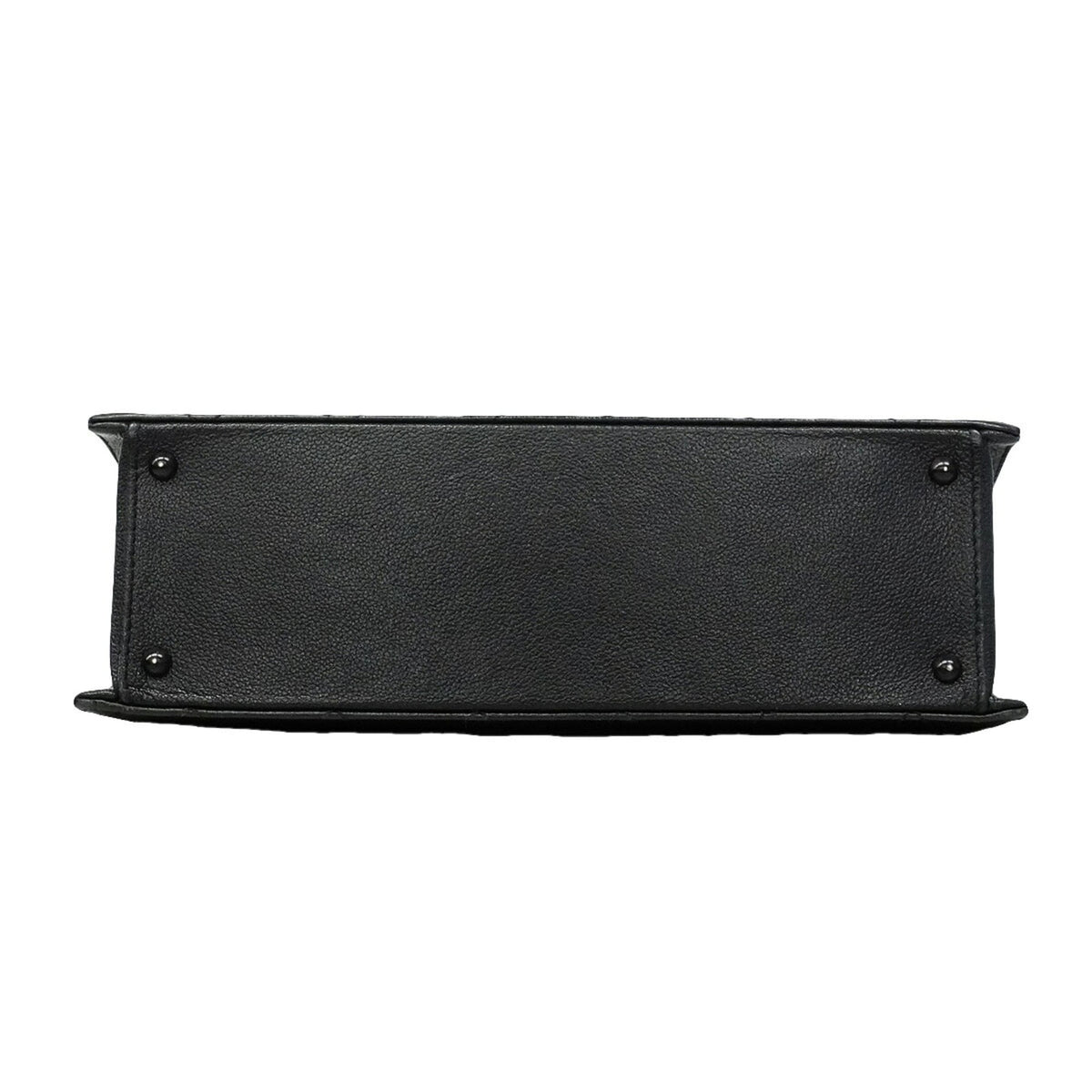 Chanel Black Grained Calfskin Tote Bag (Pre-Owned)