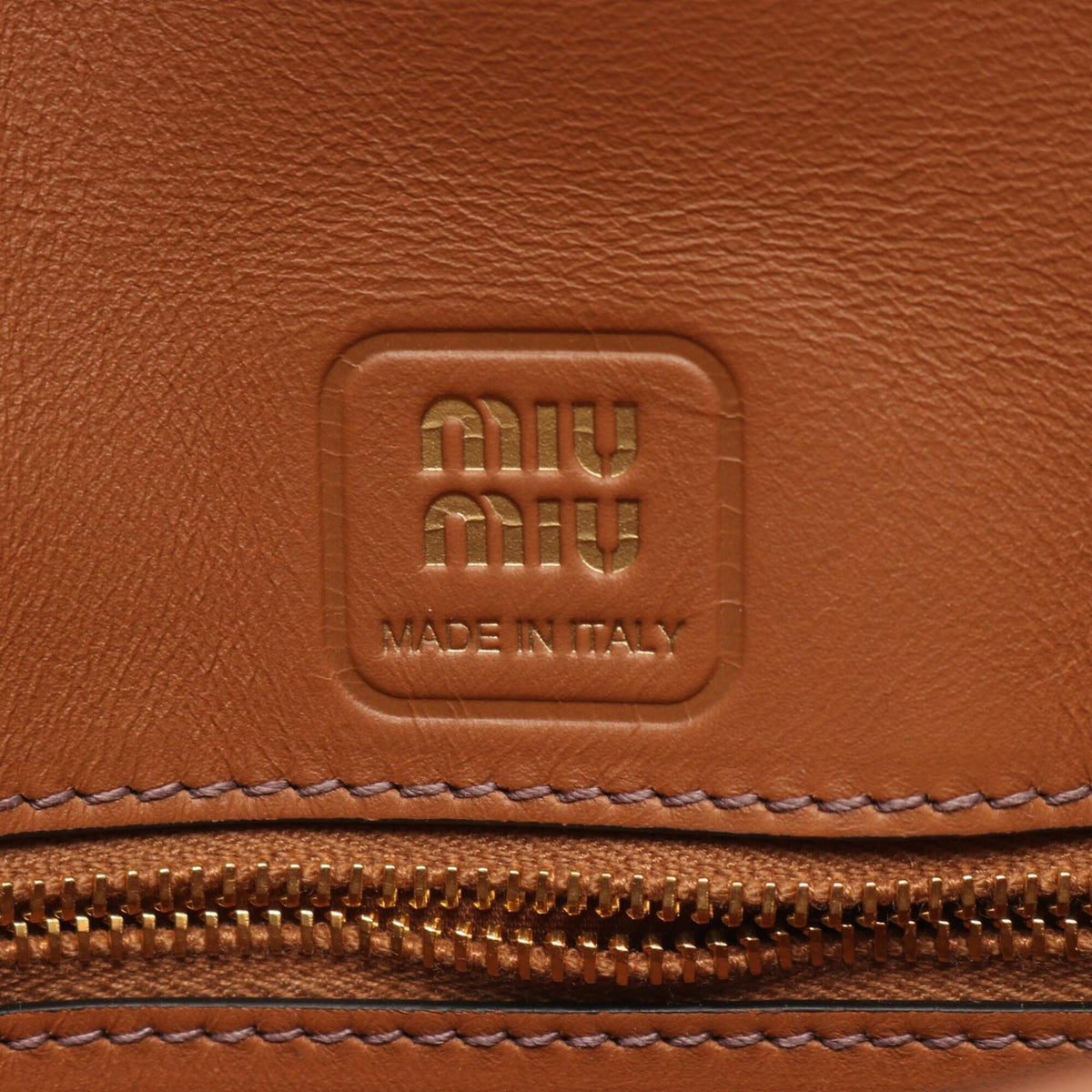 Miu Miu Brown Leather Handbag (Pre-Owned)