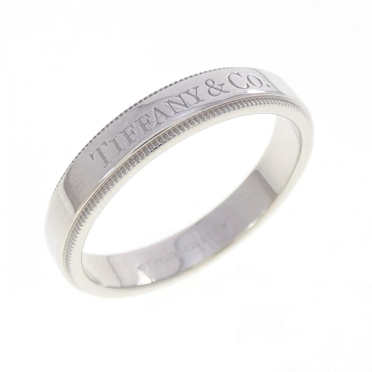 Tiffany Platinum 950 Band Ring (Pre-Owned)
