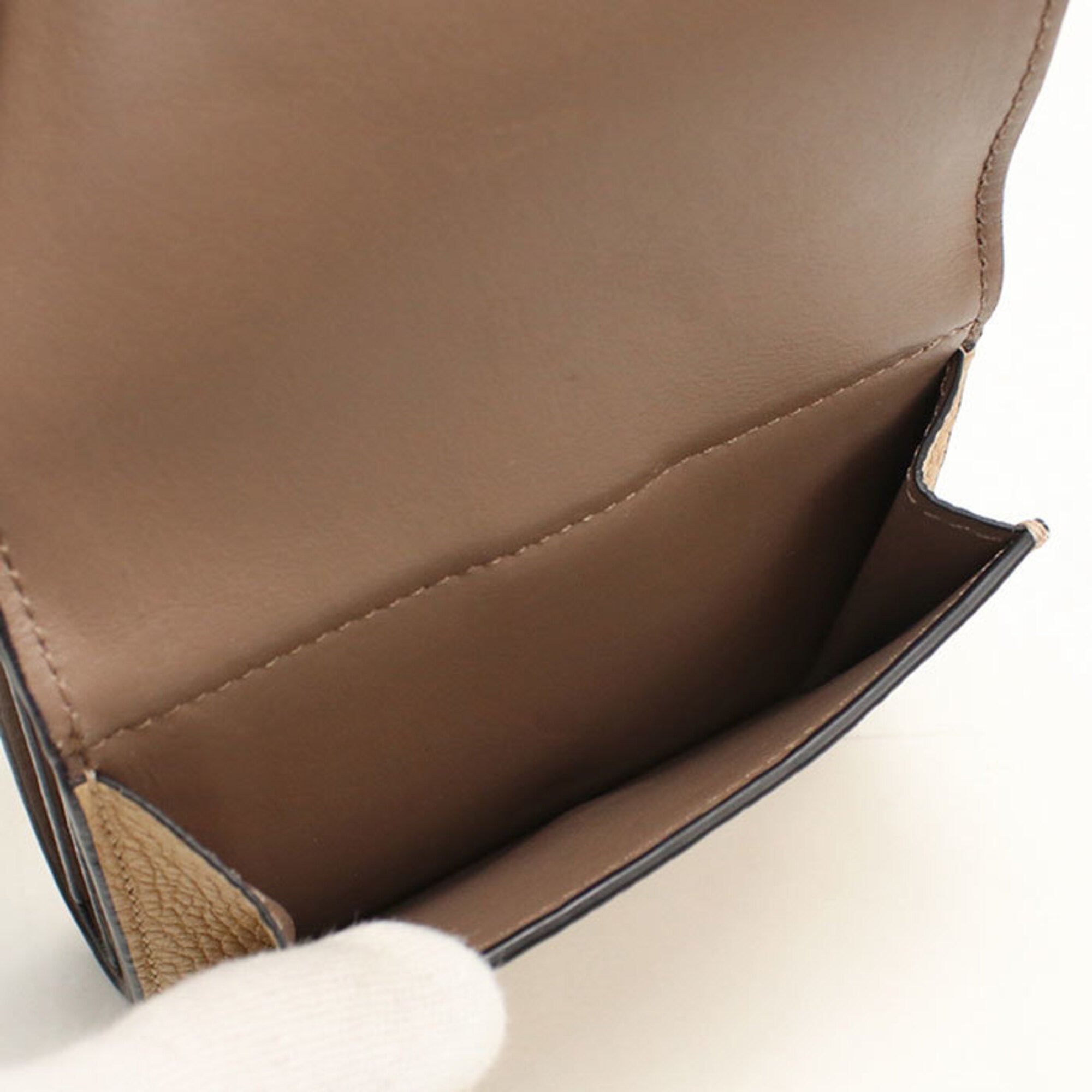Loewe Beige Wallet (Tri-Fold) (Pre-Owned)