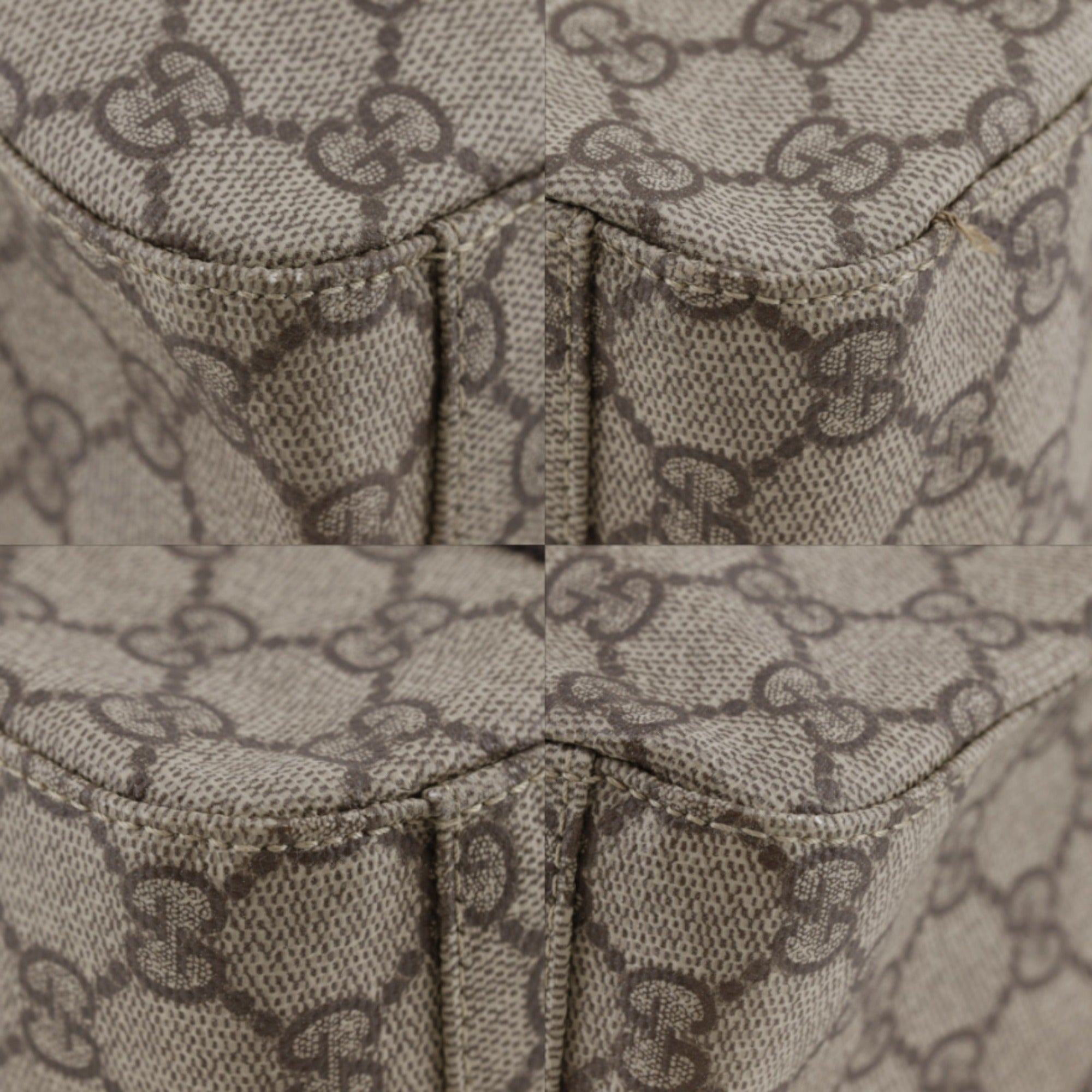 Gucci Brown Gg Supreme Tote Bag (Pre-Owned)