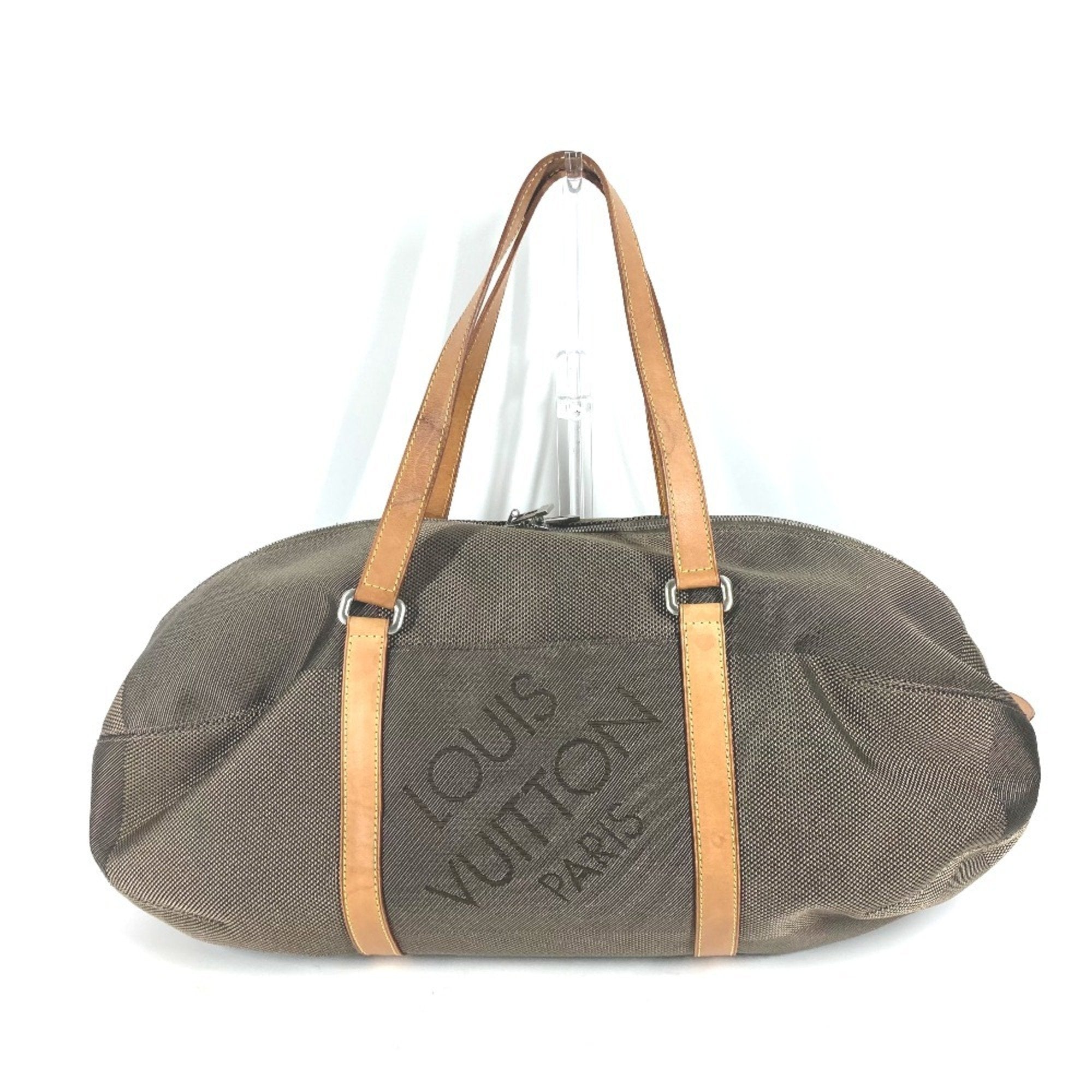 Louis Vuitton Earth Khaki Damier Geant Boston Bag Shoulder Bag (Pre-Owned)