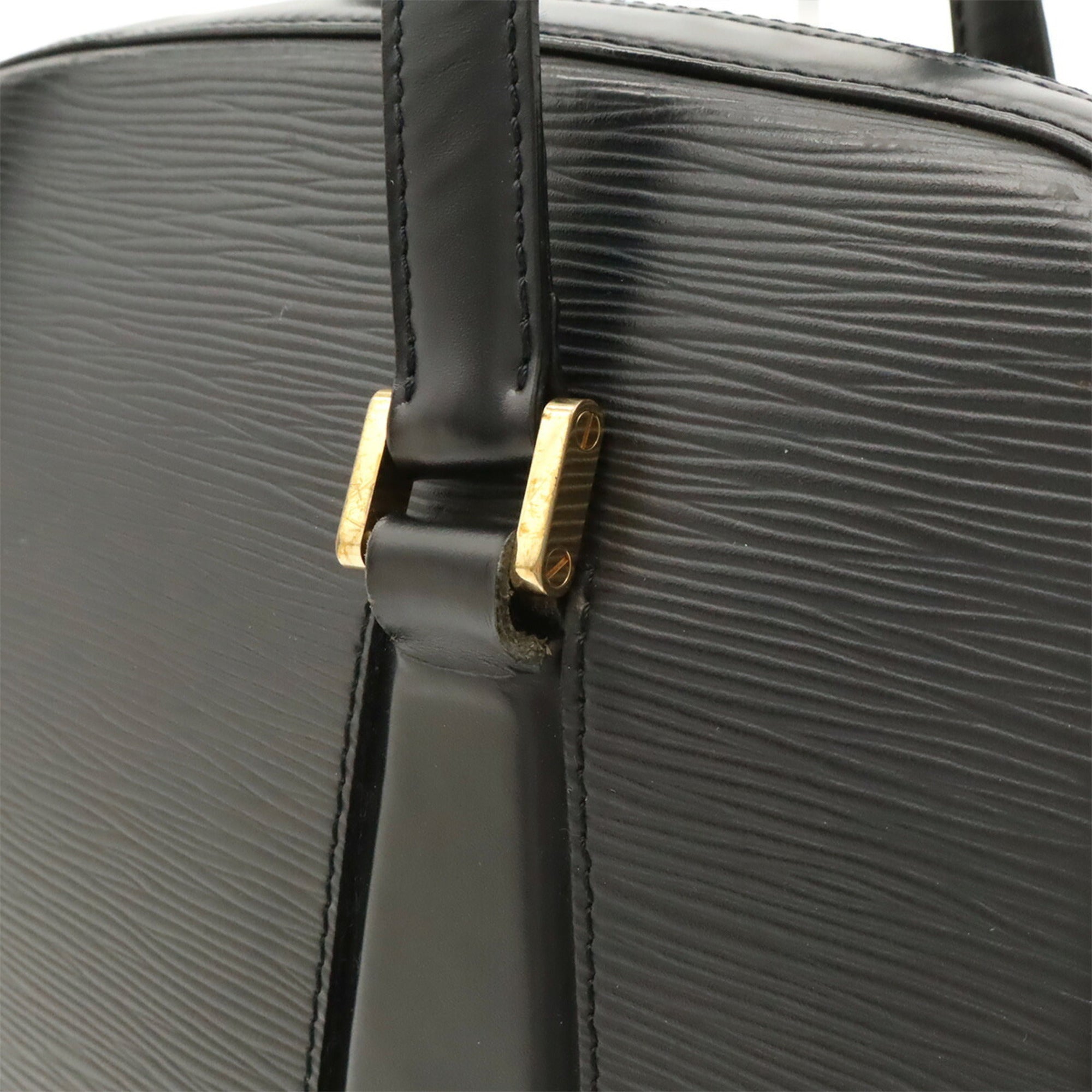 Louis Vuitton Noir Epi Leather Shoulder Bag (Pre-Owned)