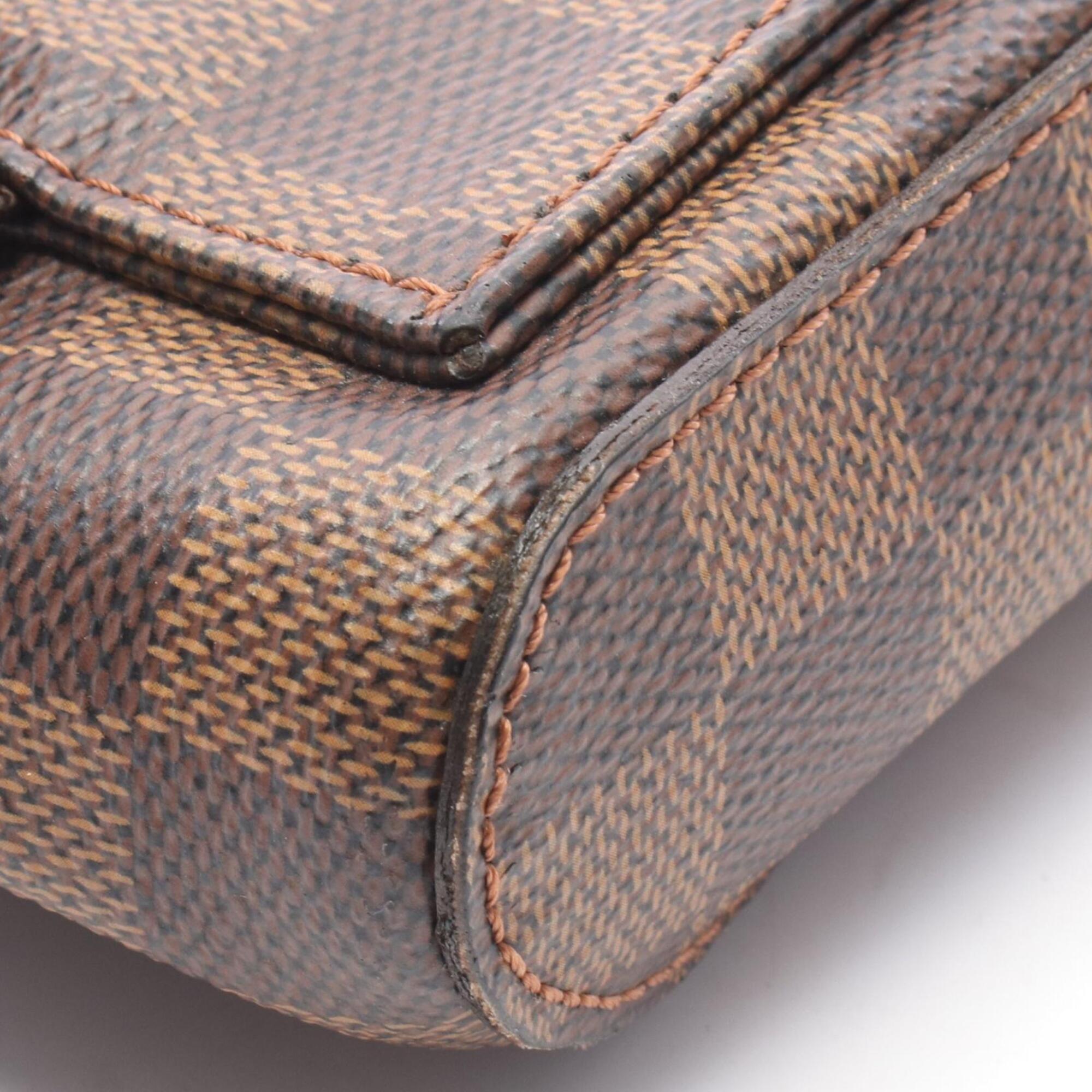 Louis Vuitton Brown Coated Canvas Fanny Pack Handbag (Pre-Owned)