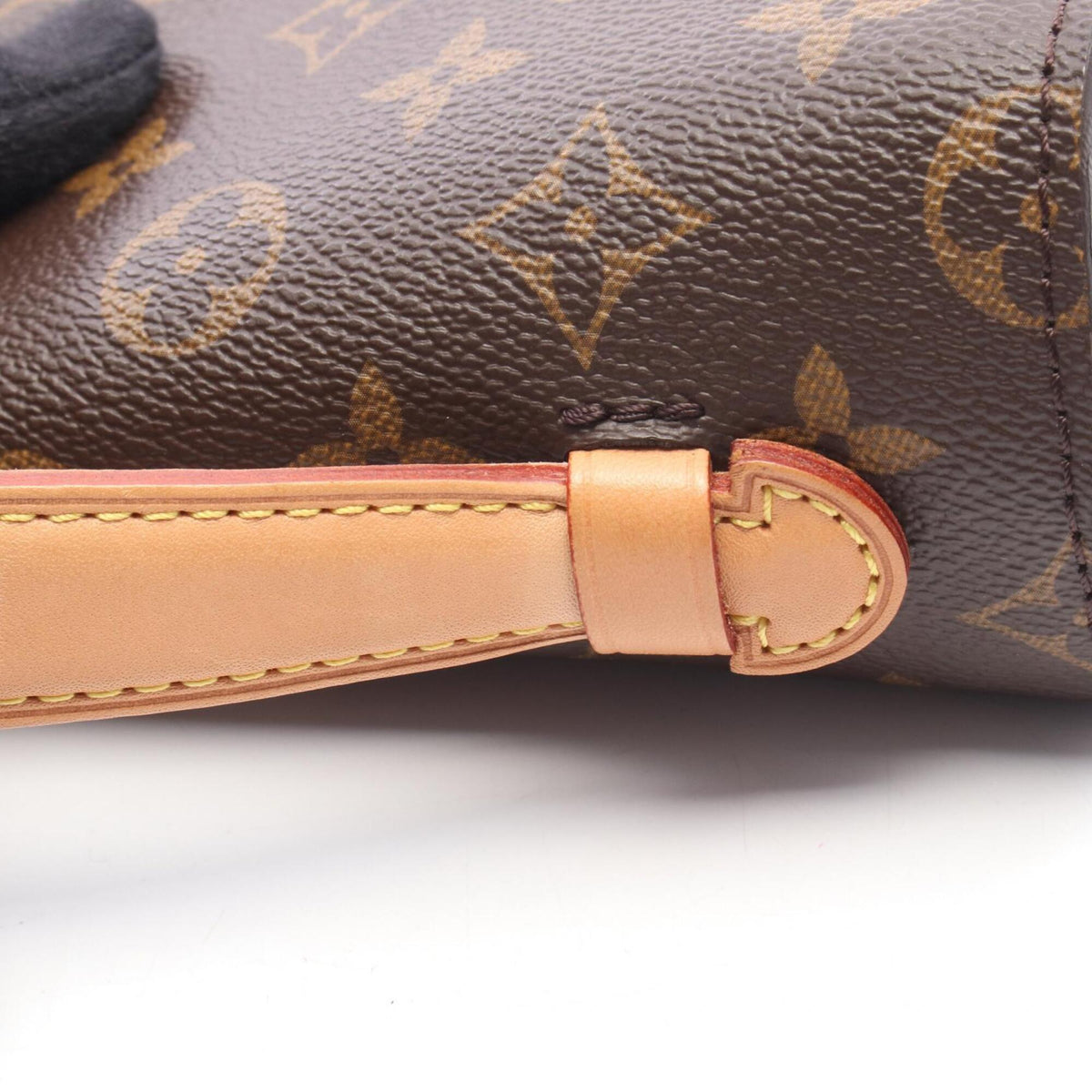 Louis Vuitton Brown Coated Canvas Pvc Monogram Leather Handbag Pochette (Pre-Owned)