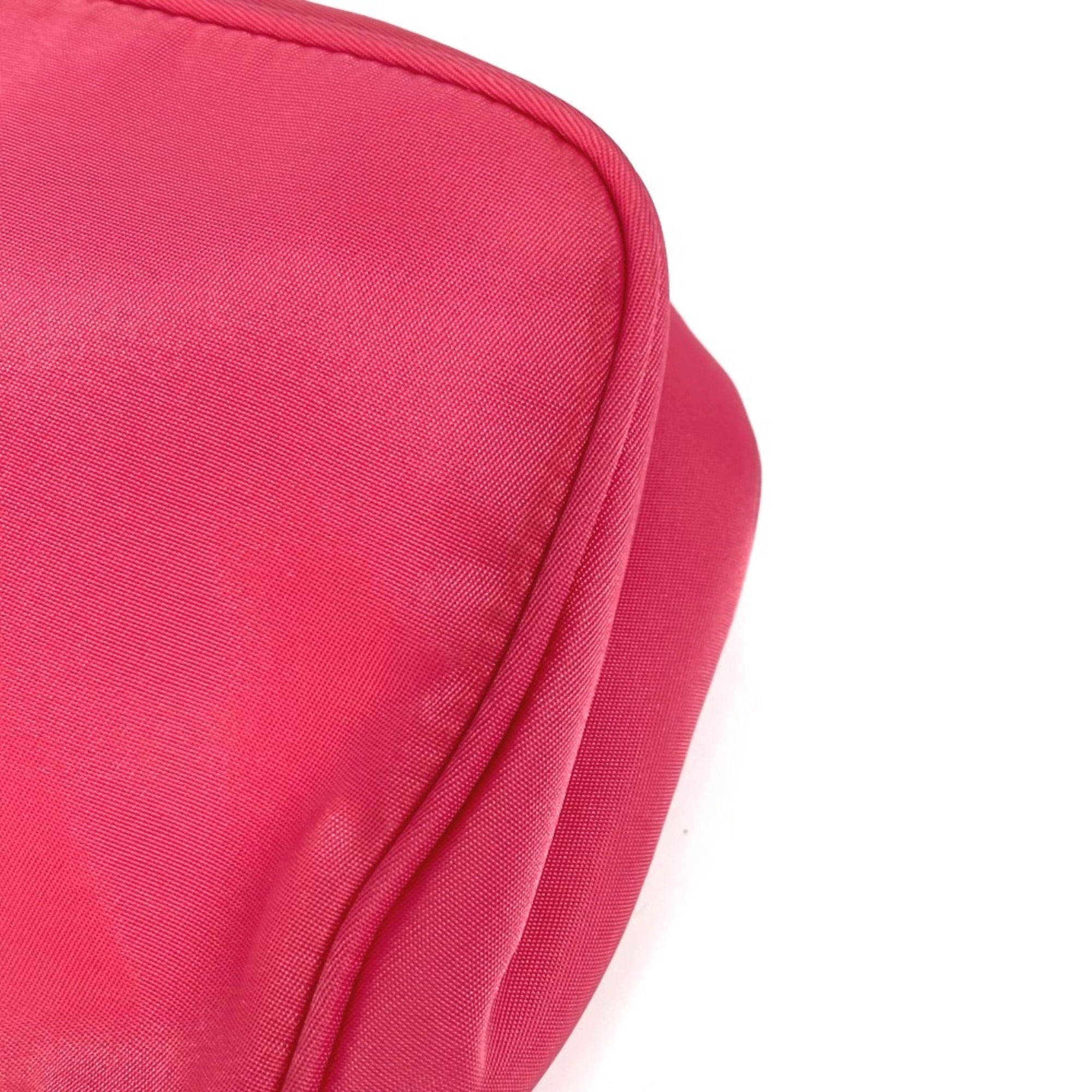 Prada Pink Nylon Handbag Shoulder Bag (Pre-Owned)