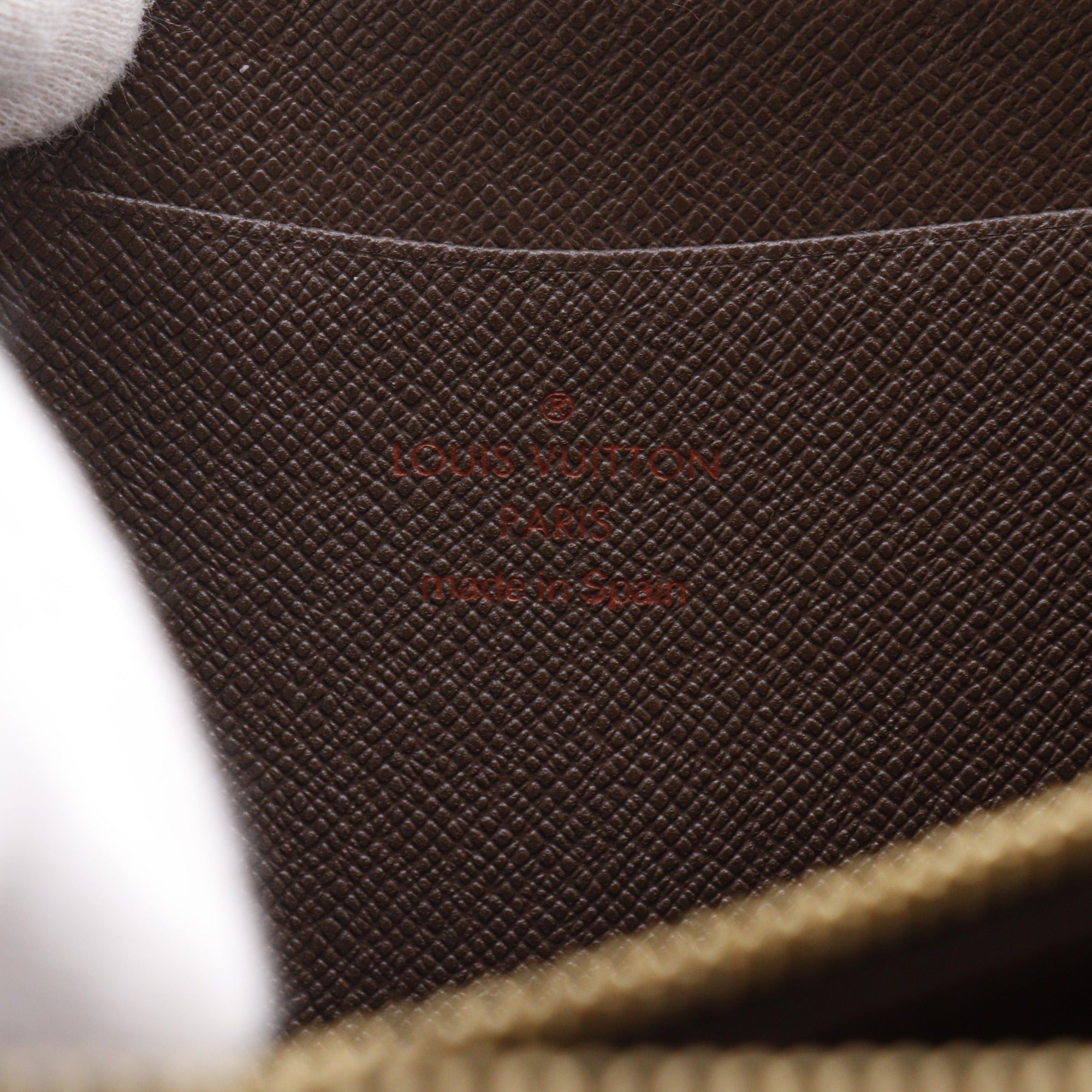 Louis Vuitton Brown Damier Canvas Long Wallet (Bi-Fold) (Pre-Owned)